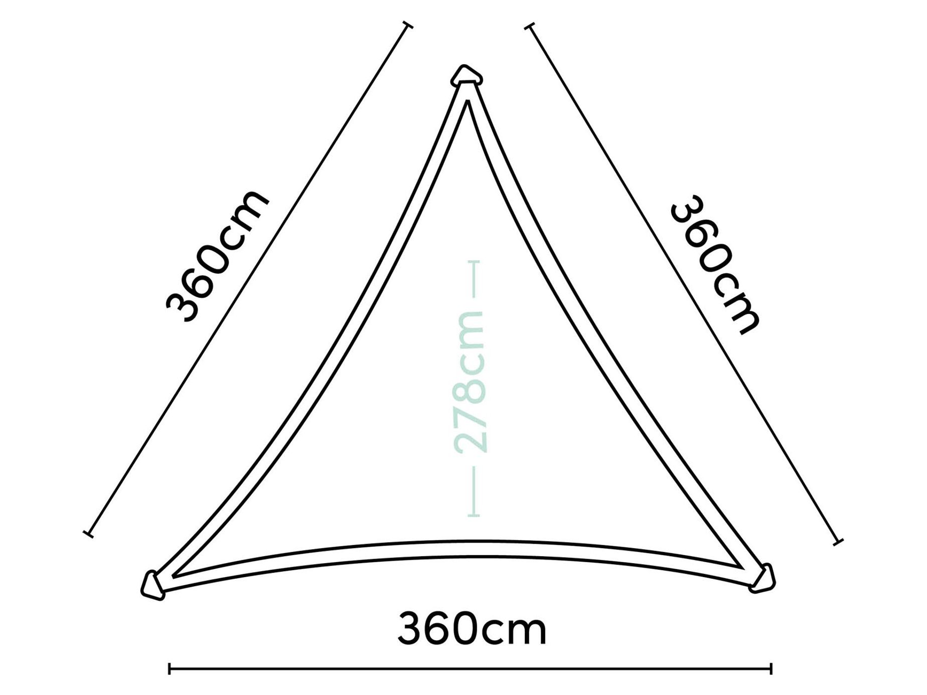 Coolfit solbeskyttelsesseil