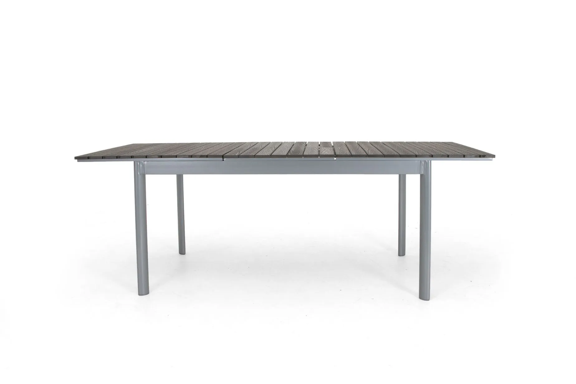 Nice matbord Silver/grå nonwood 156-212x90 cm