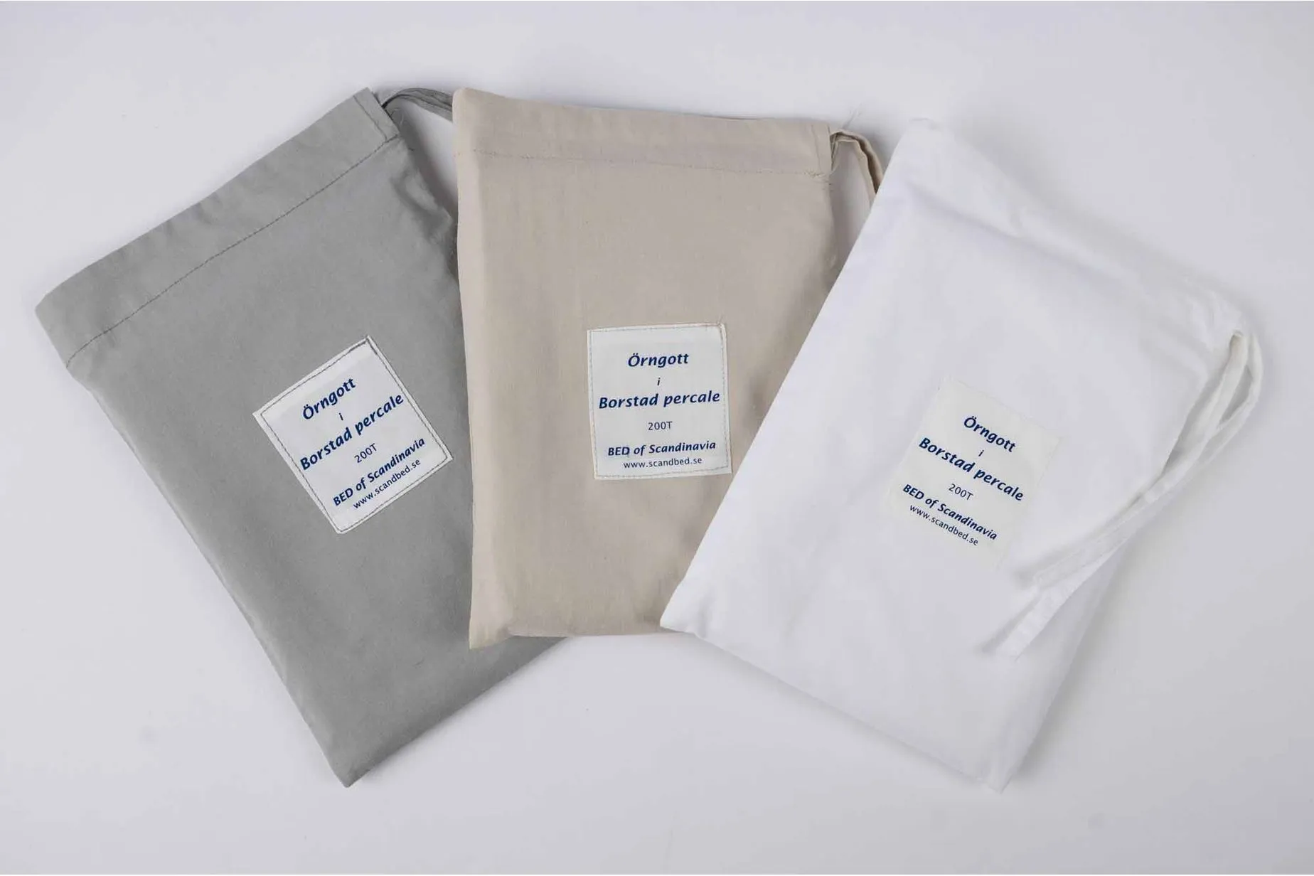 Örngott borstad percale