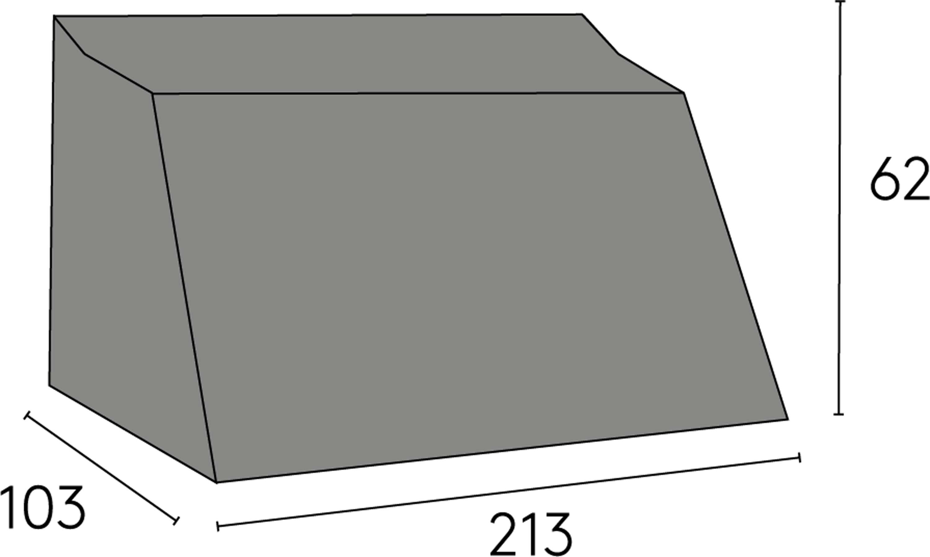 Møbelbeskyttelse til Kungshult 3-seter sofa