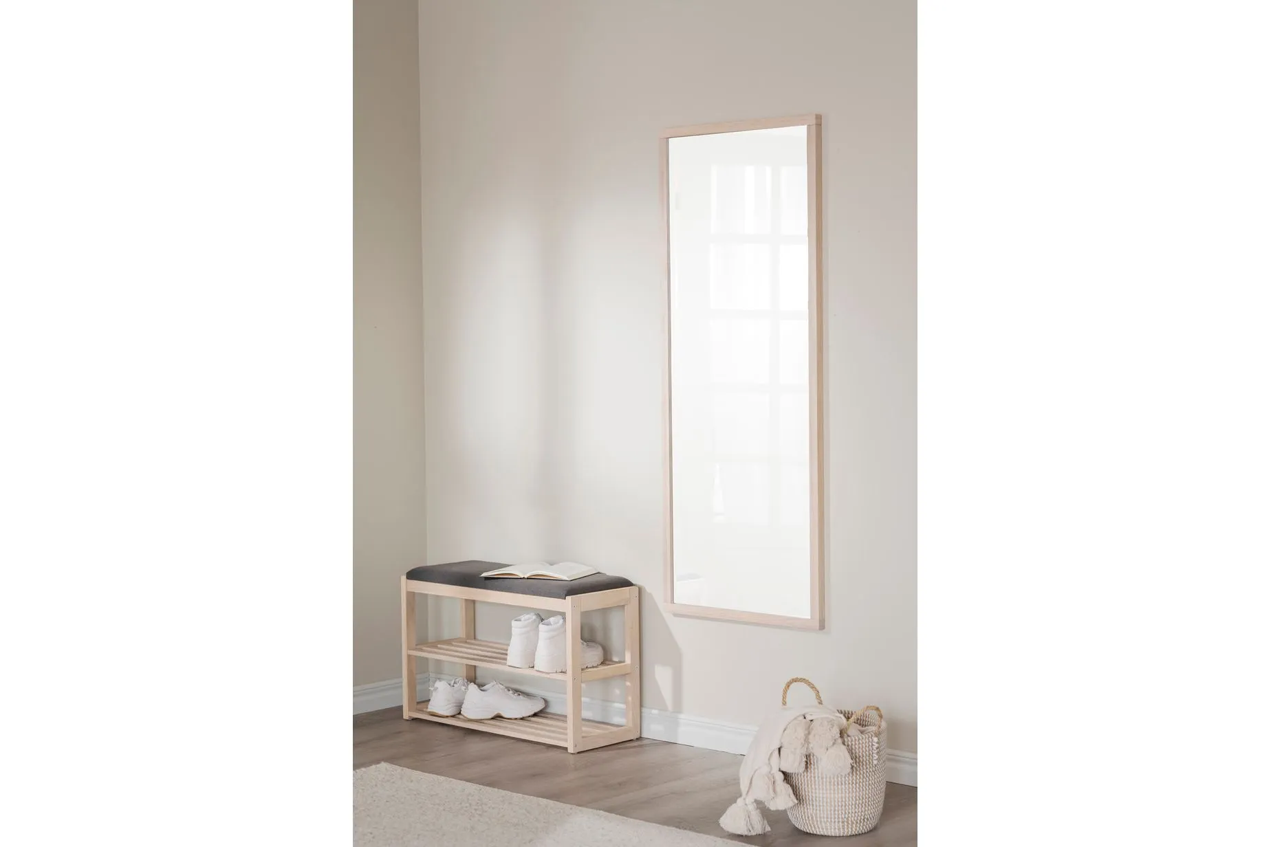 Confetti skohylle/benk