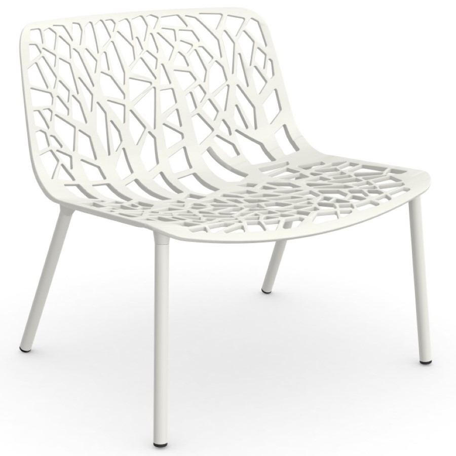 Forest loungestol, Vit