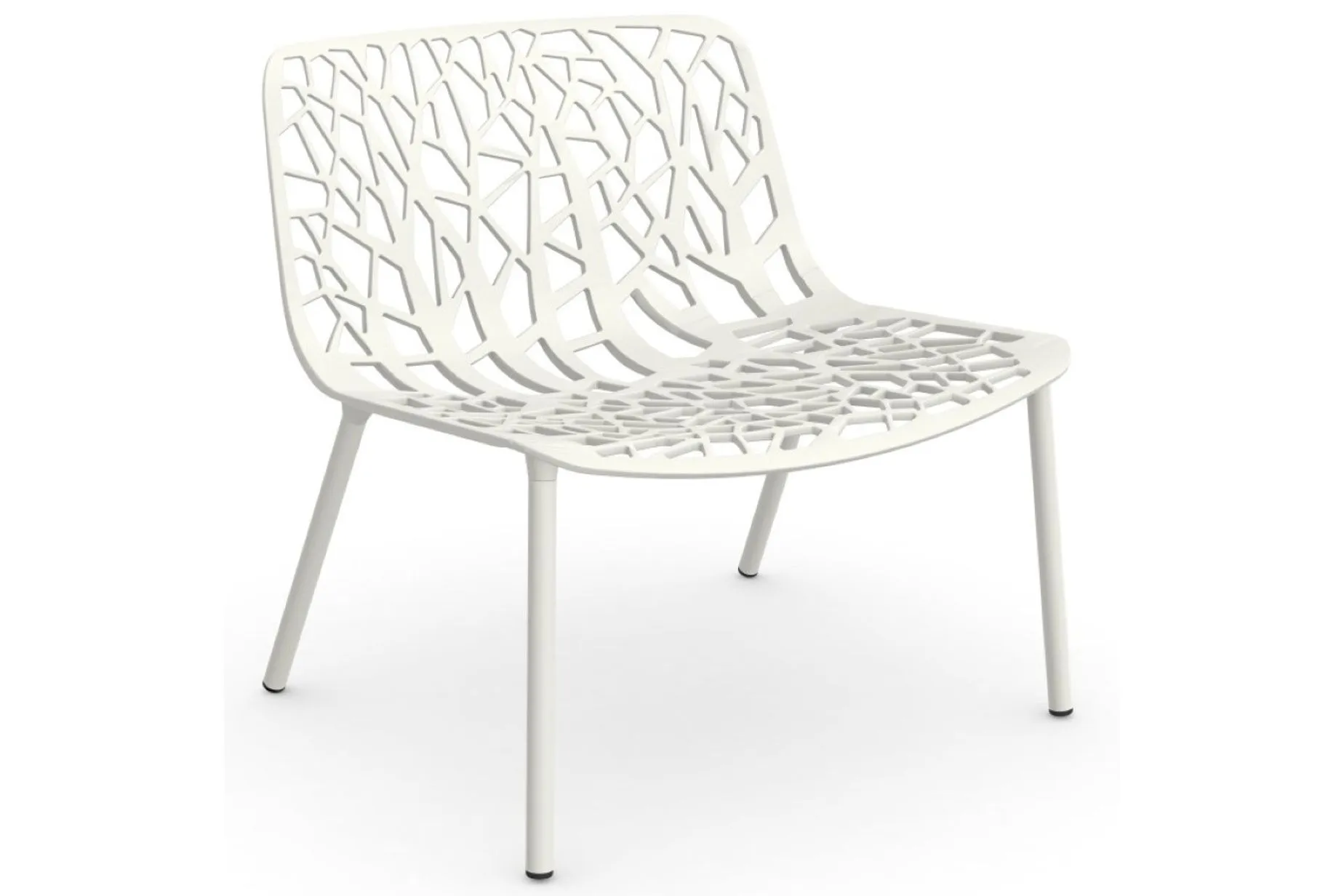 Forest loungestol, Vit