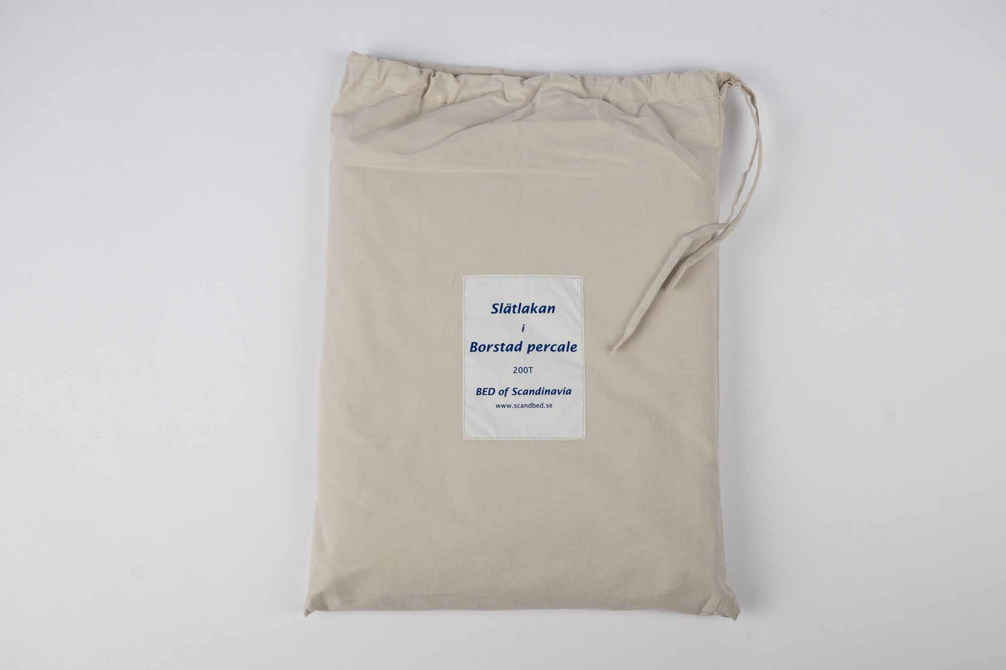 Laken børstet percale