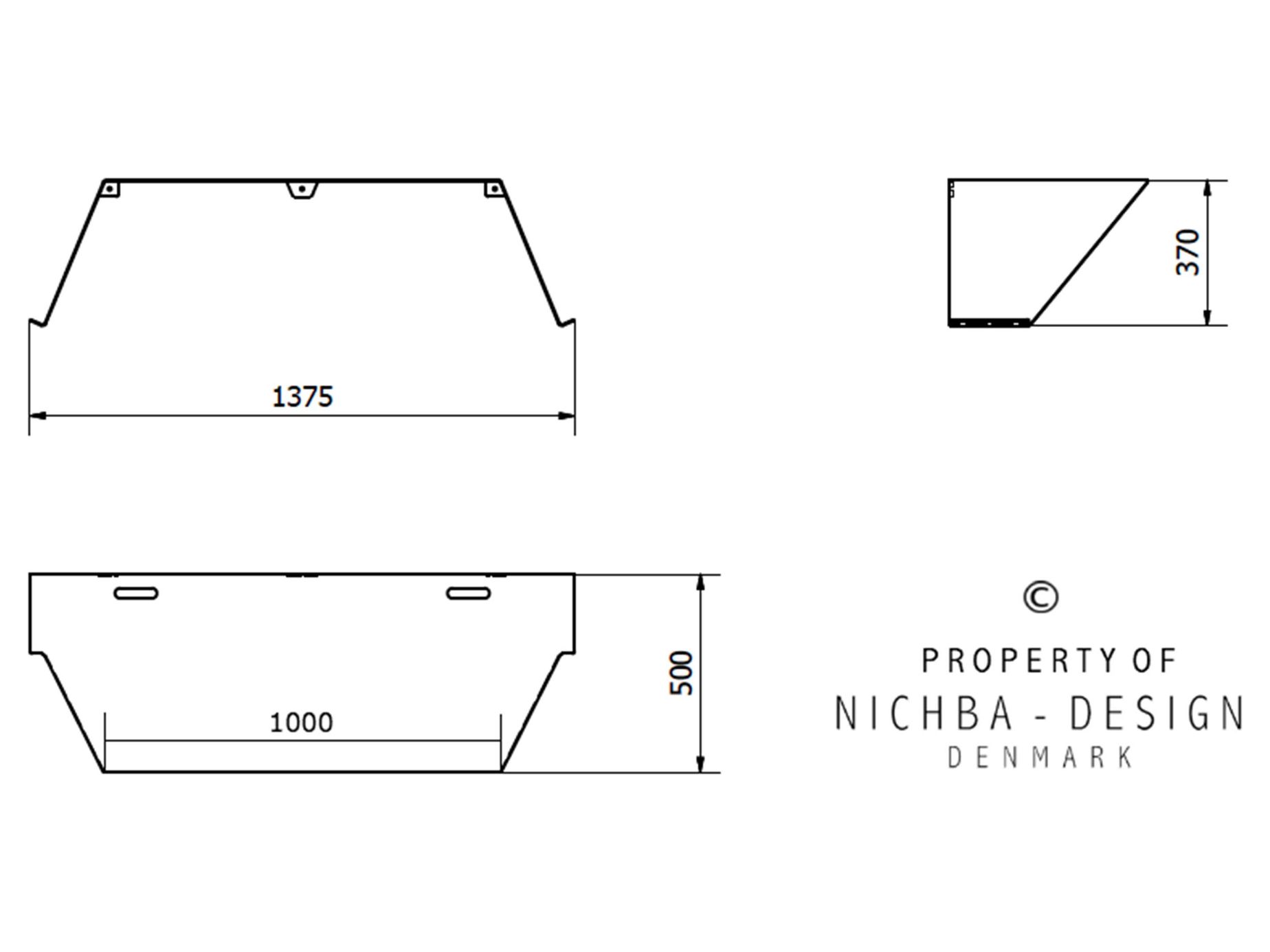 DESK01 väggskrivbord