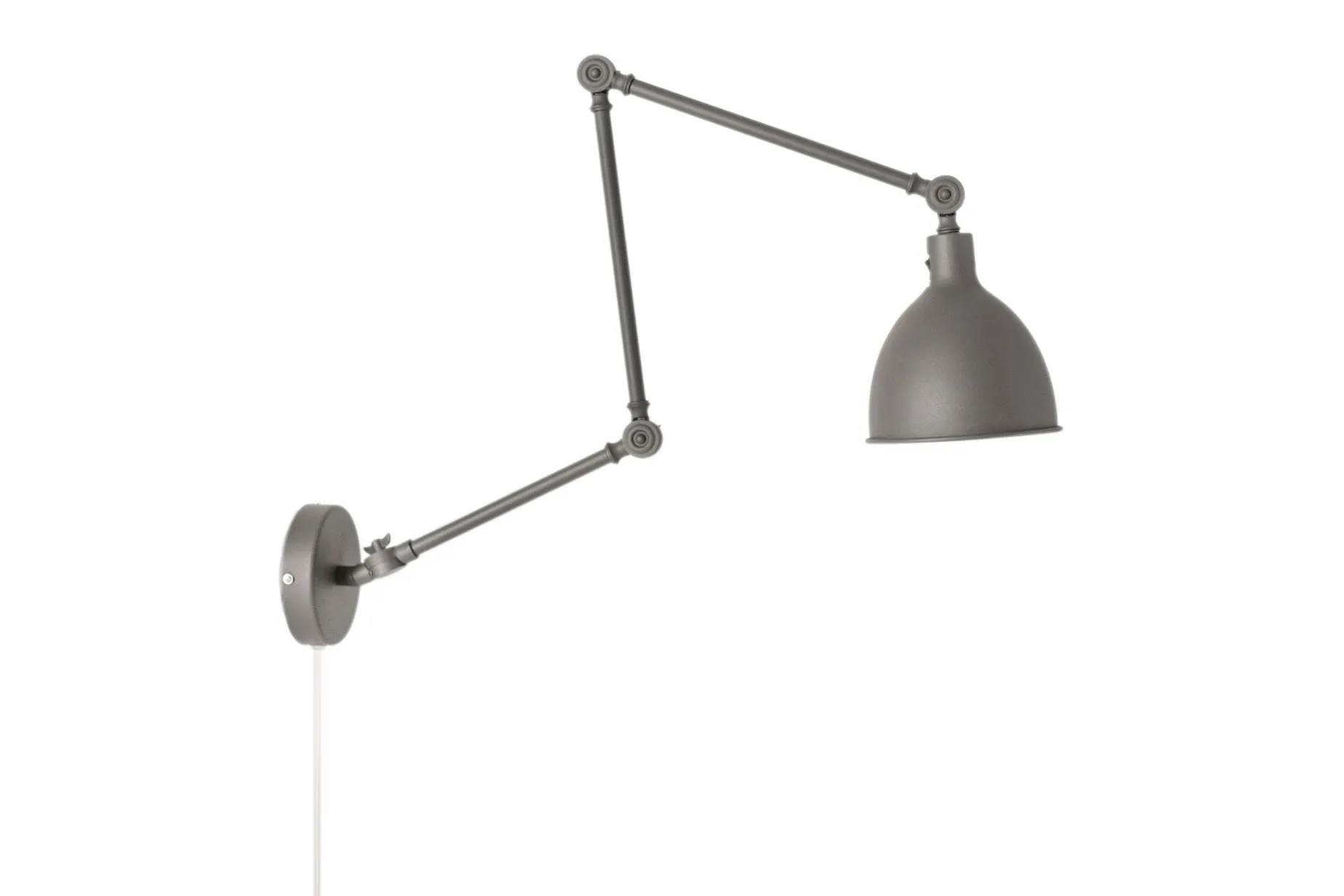 Bazar vägglampa l61.5-122.cm Grå