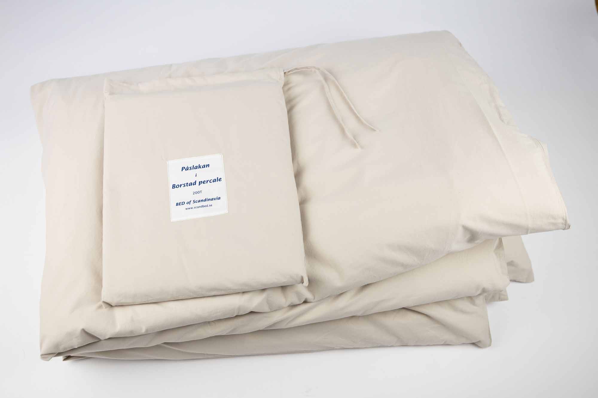 Påslakan borstad percale