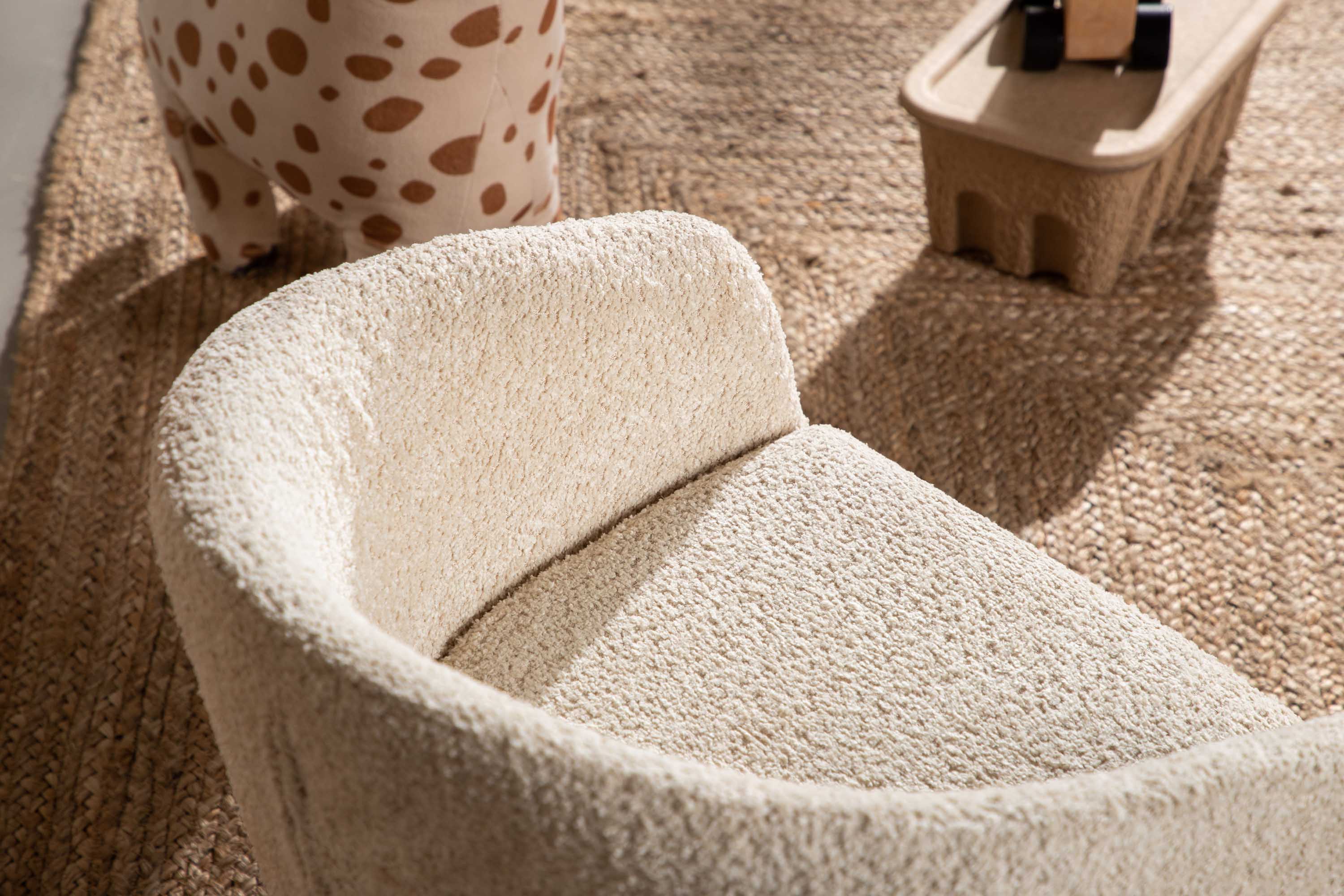 Fluffy børnelænestol