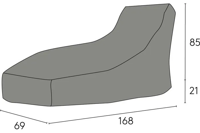 Møbeltrekk til Vilared solseng