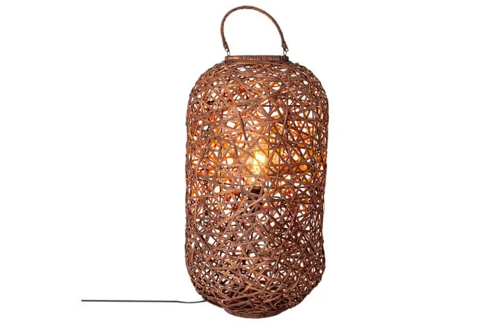 Diego golvlampa brun