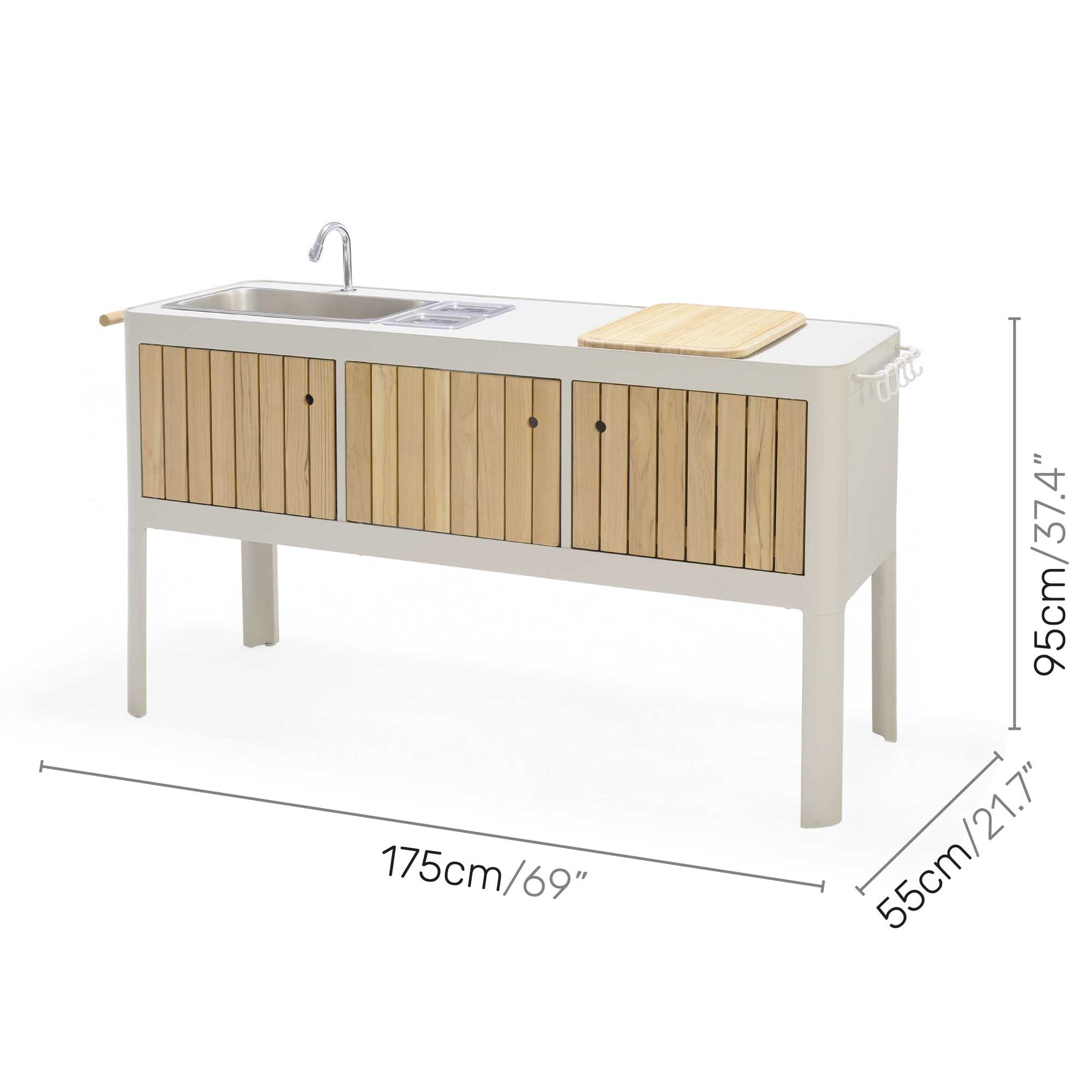 Portals udendørskøkken