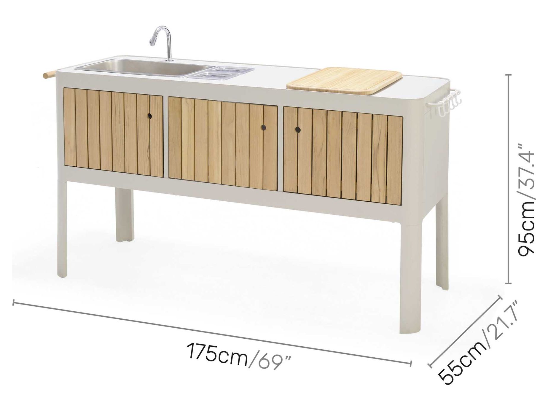 Portals udendørskøkken