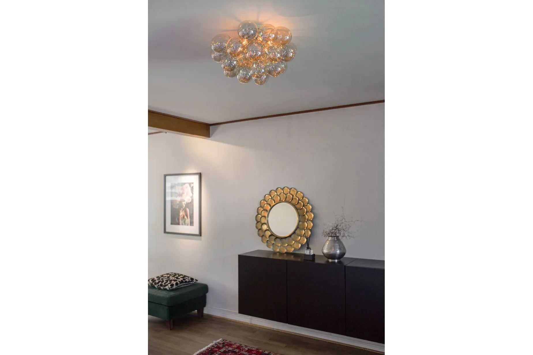 Gross plafond Ø50cm Amber