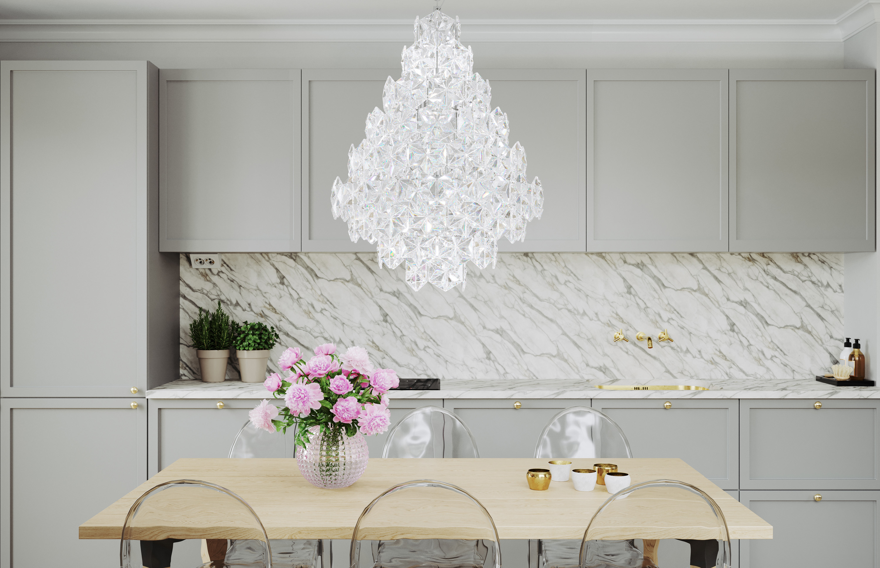 Monarque grande taklampe