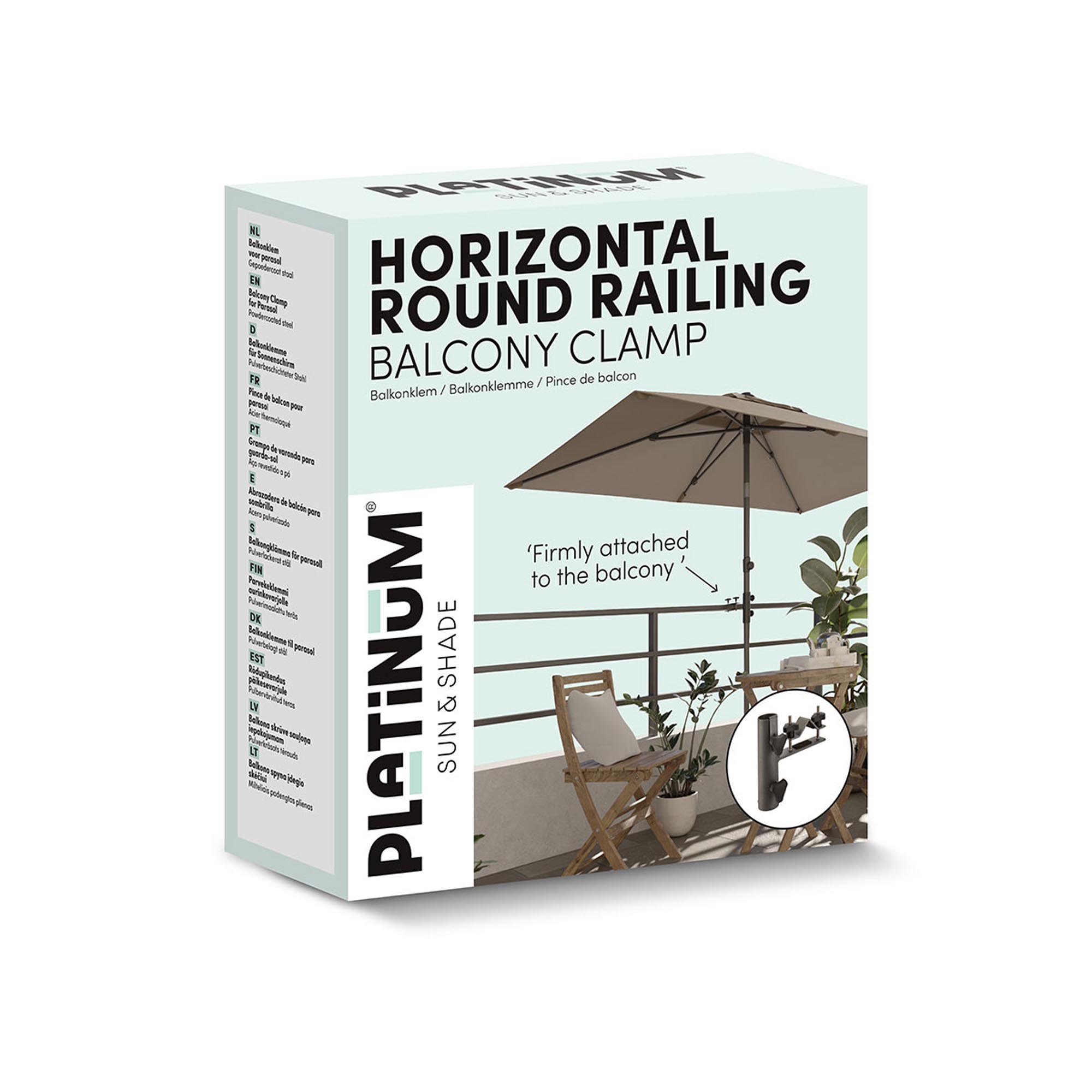 Parasollfeste rund horisontal