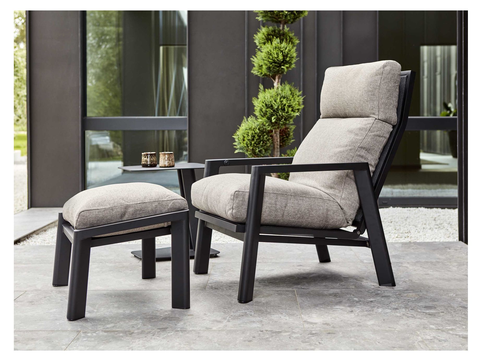 Slide positionsfåtölj