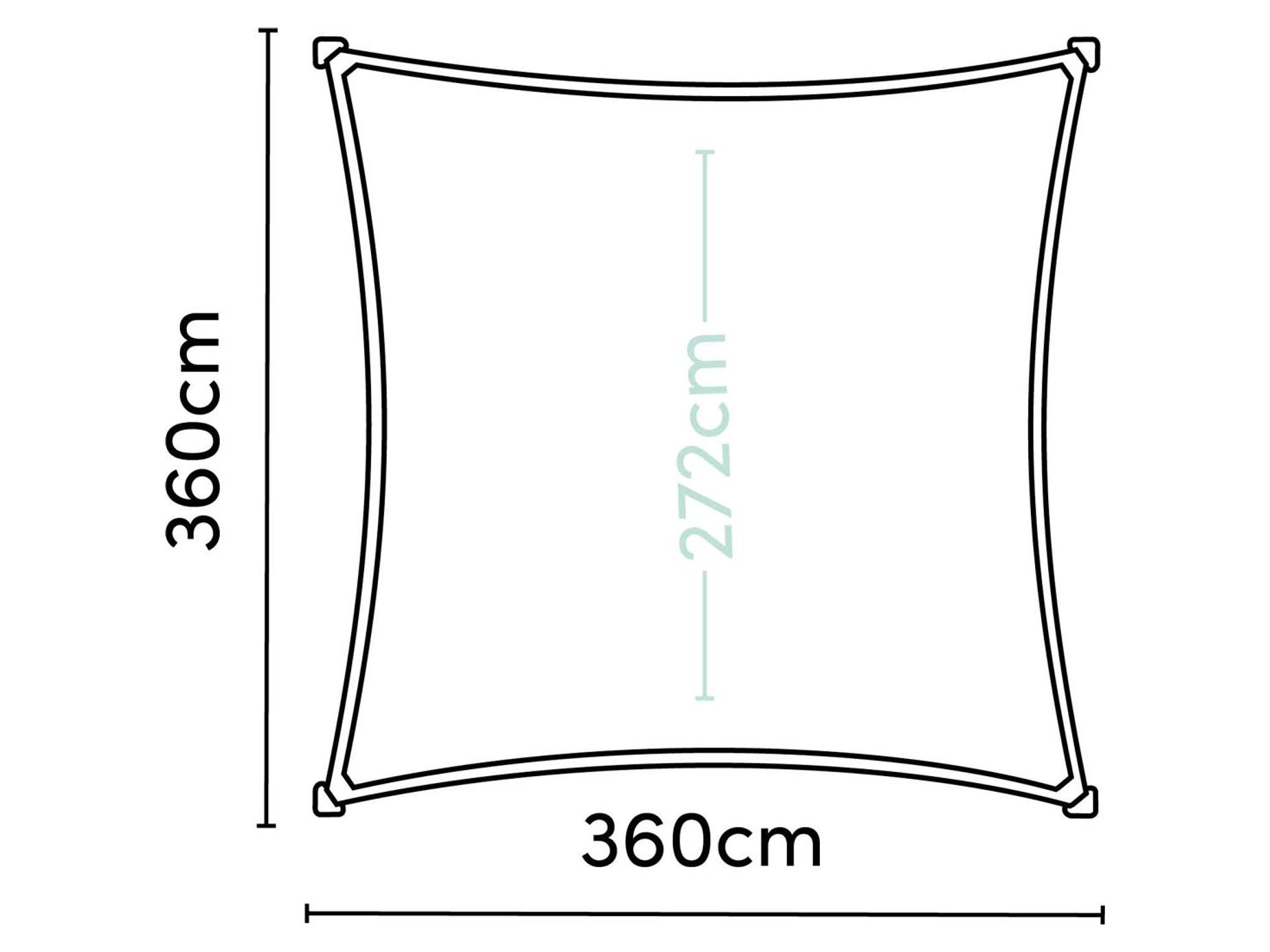 Coolfit solbeskyttelsessejl