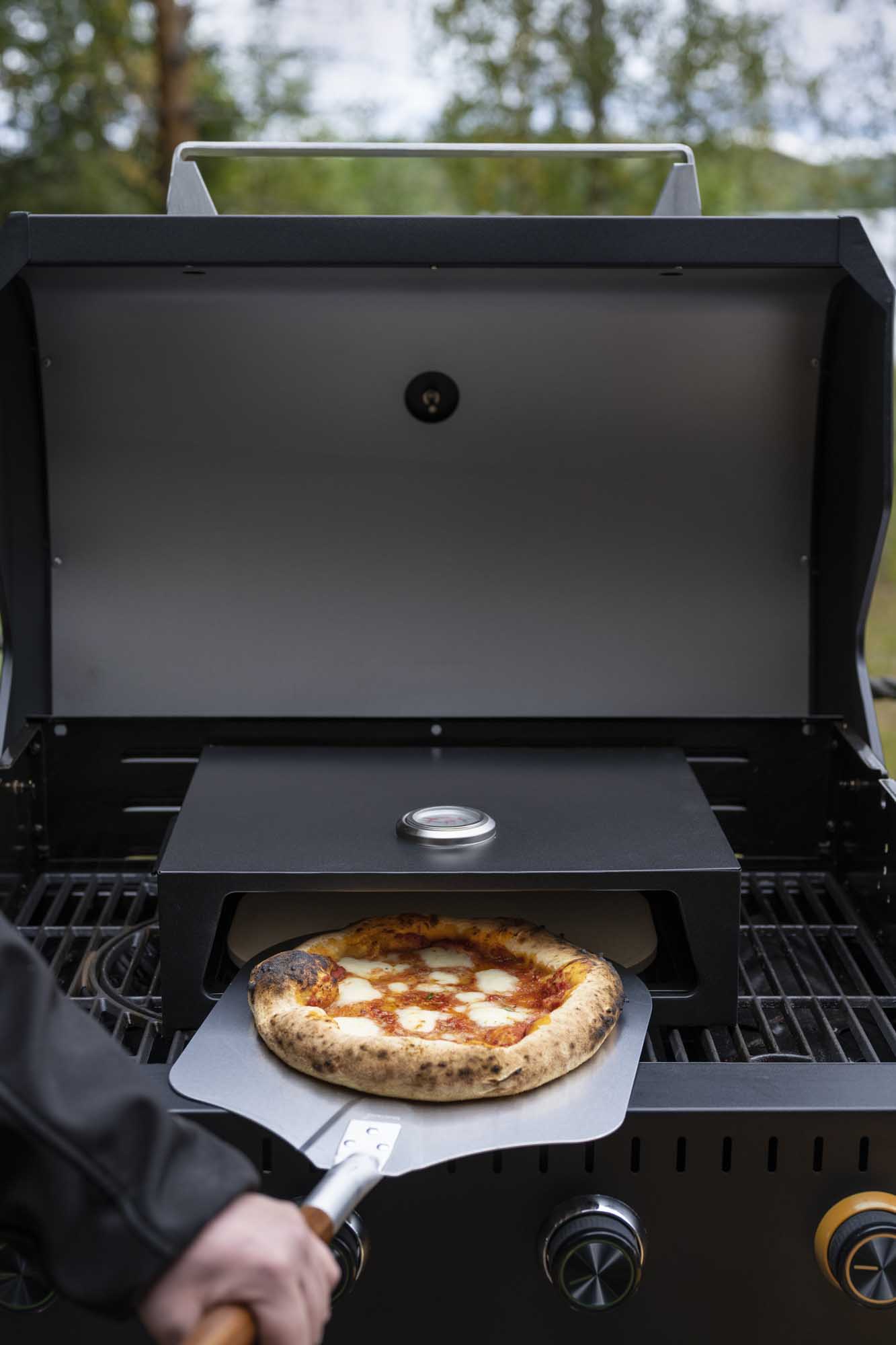 Pizzaovn for gassgrill
