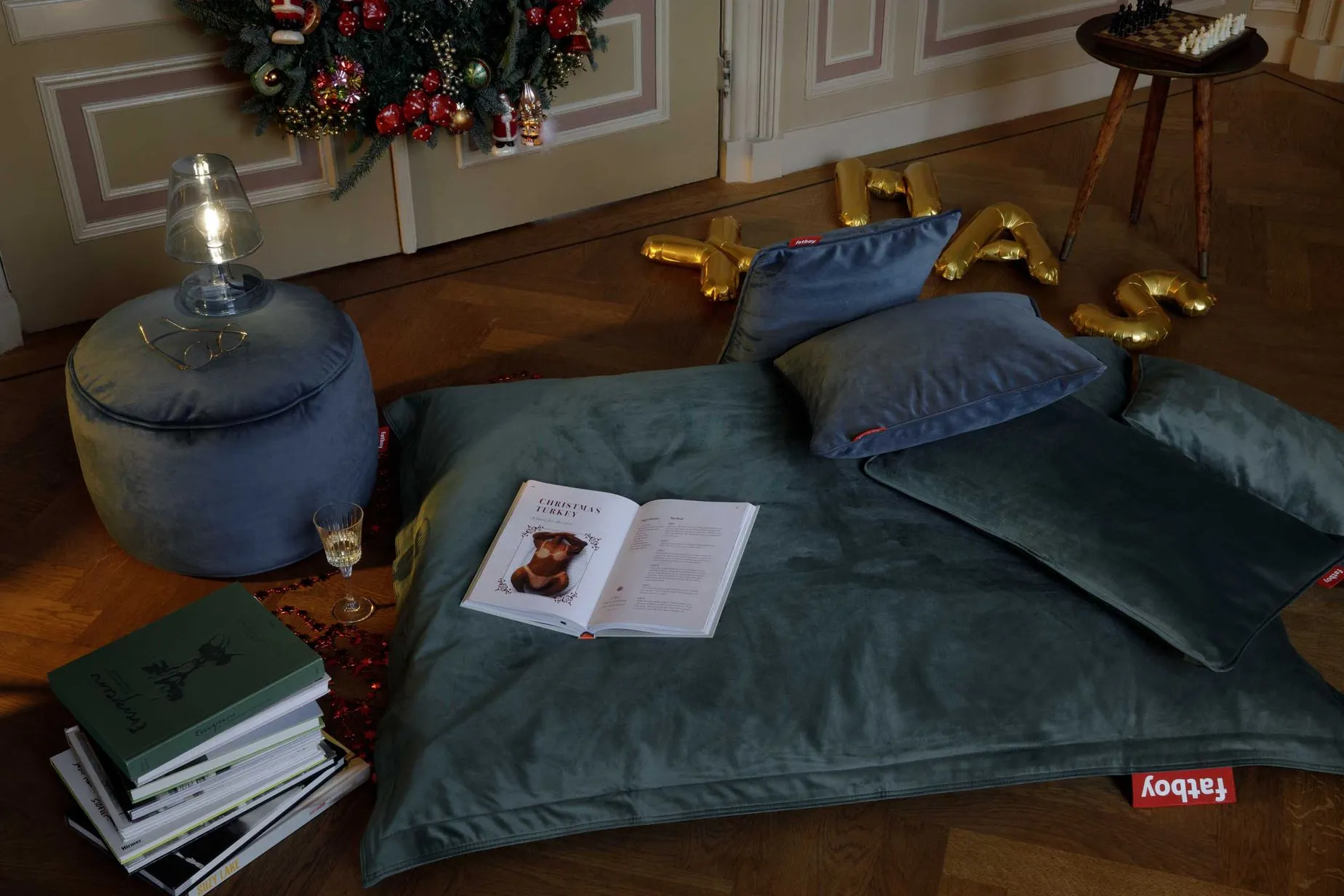 King Velvet Prydnadskudde