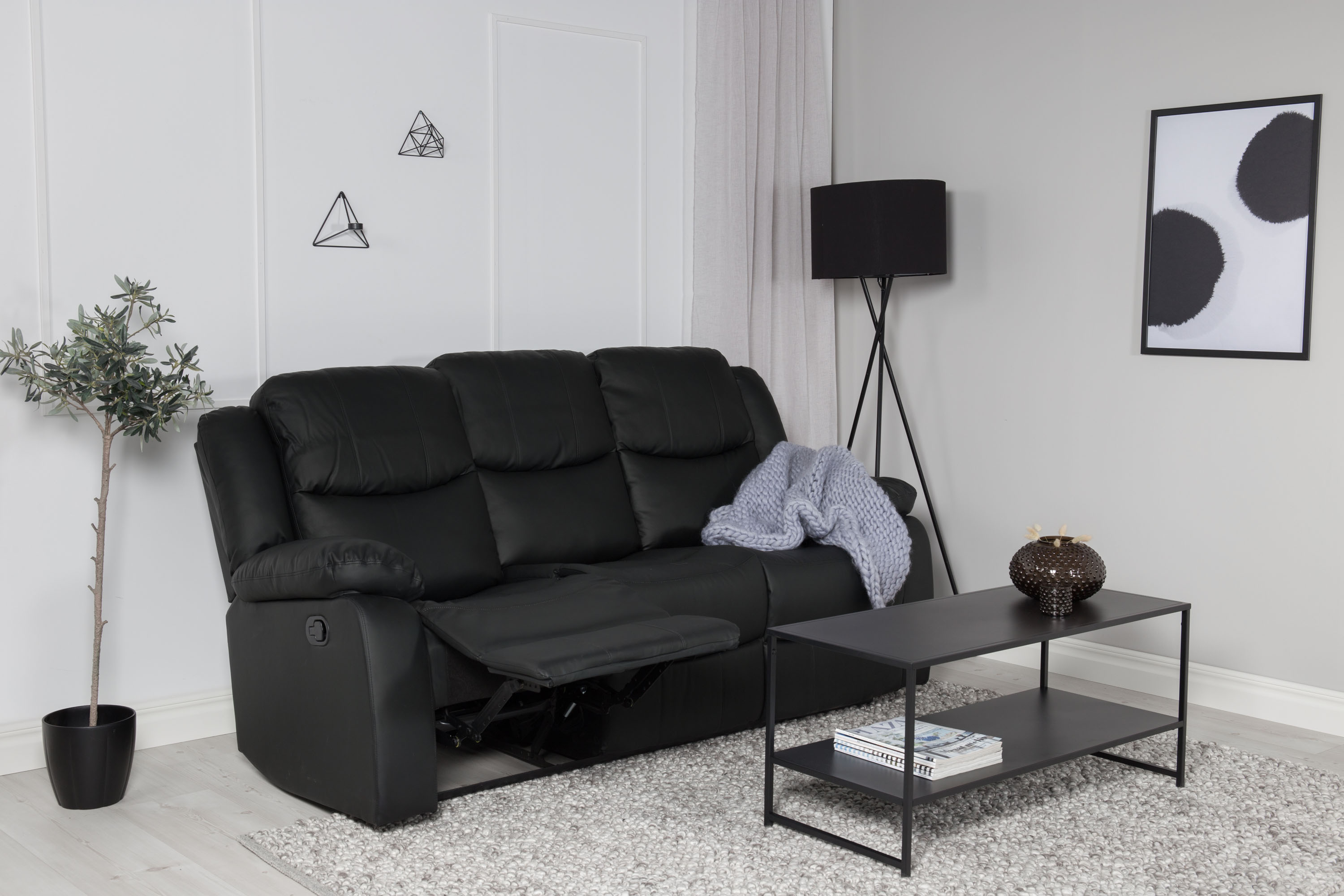 Alba 3-sits reclinersoffa