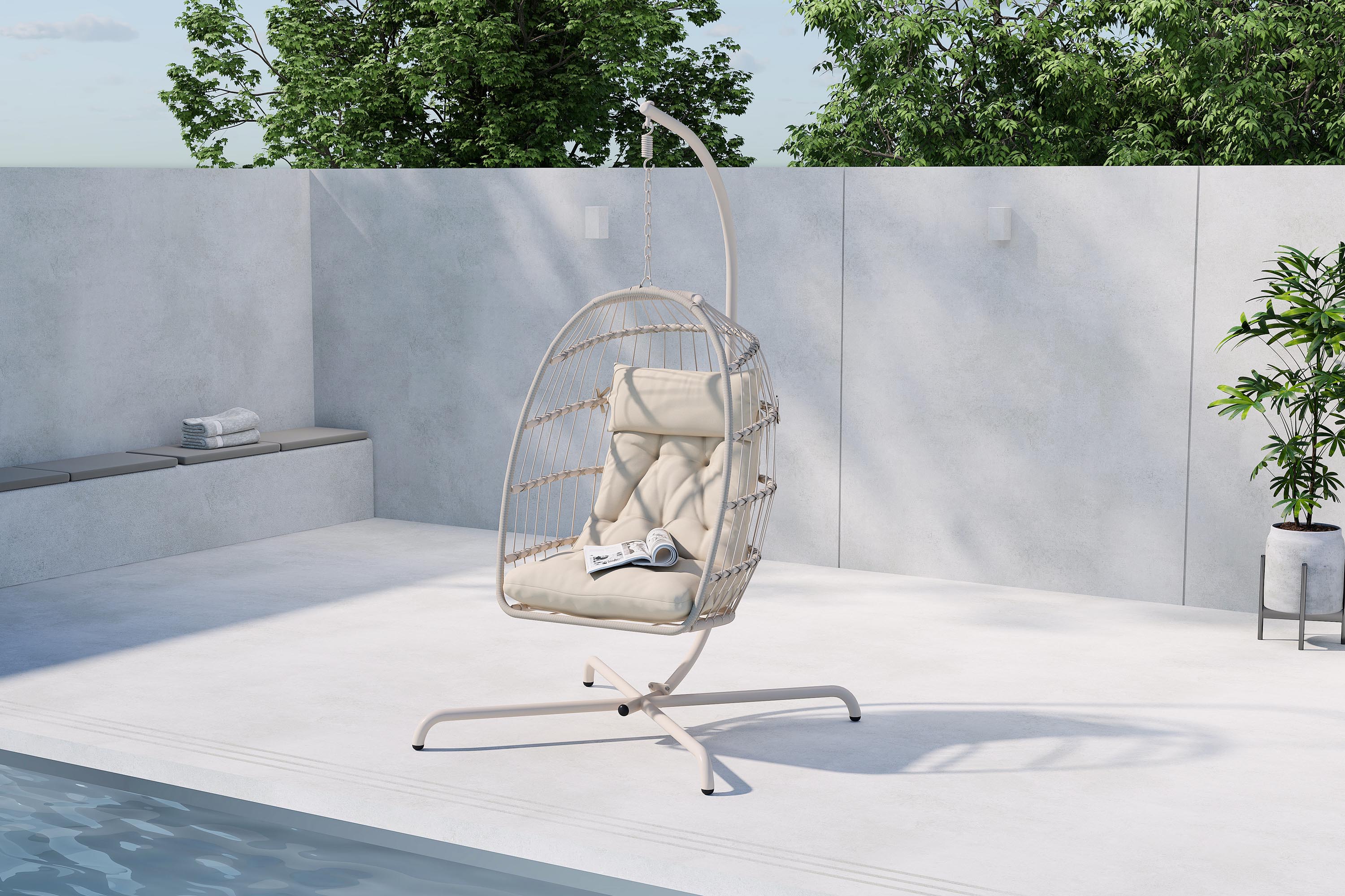 Trezza hengende stol