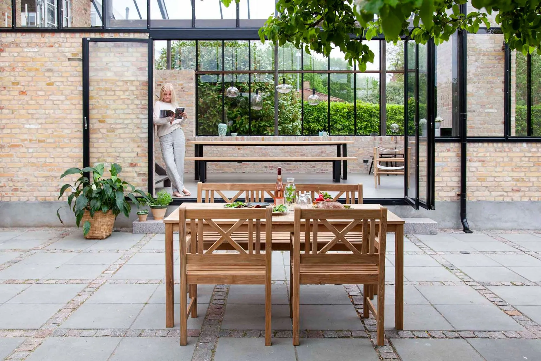 Rosenborg 3-personers sofa