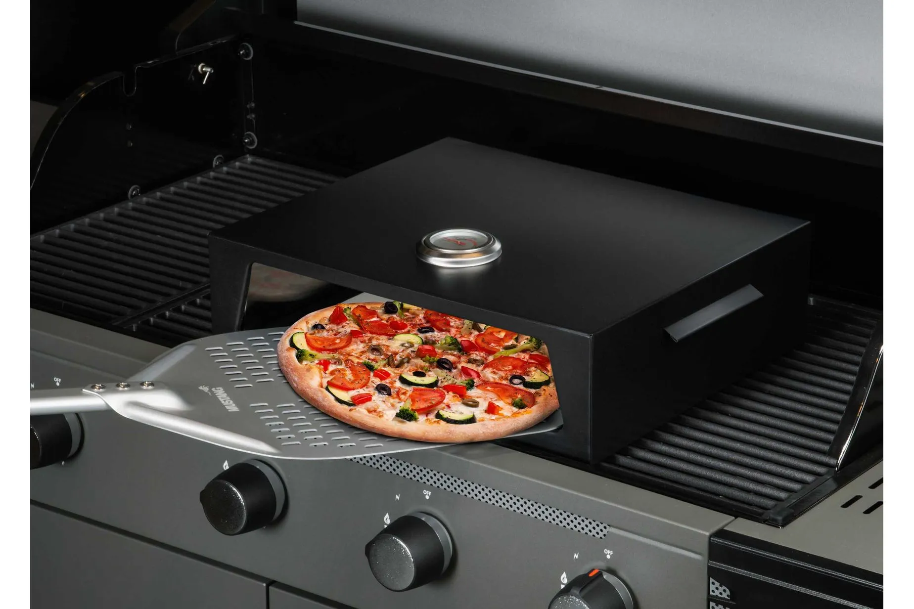 Pizzaovn for gassgrill