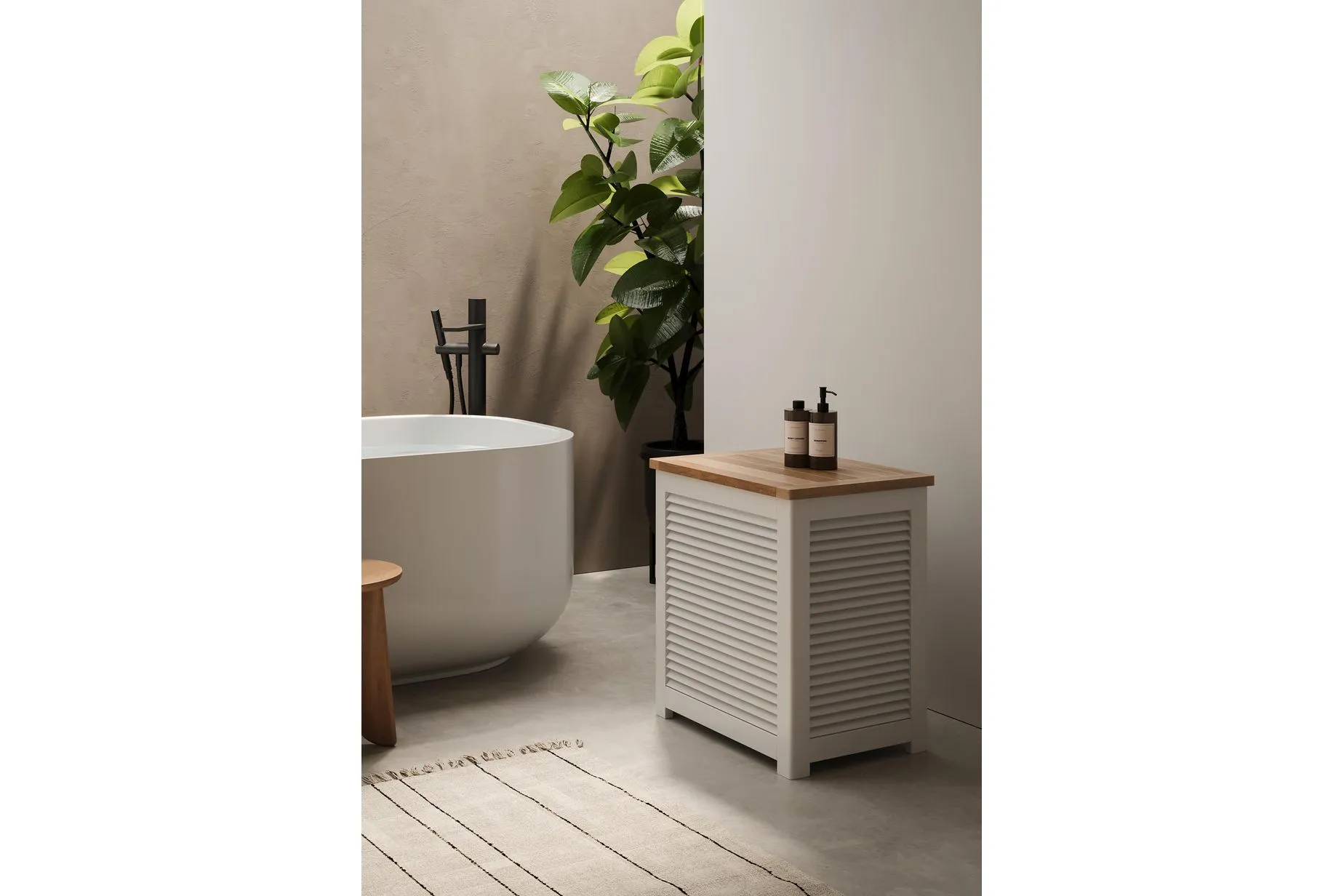 Classic skittentøyskurv stor