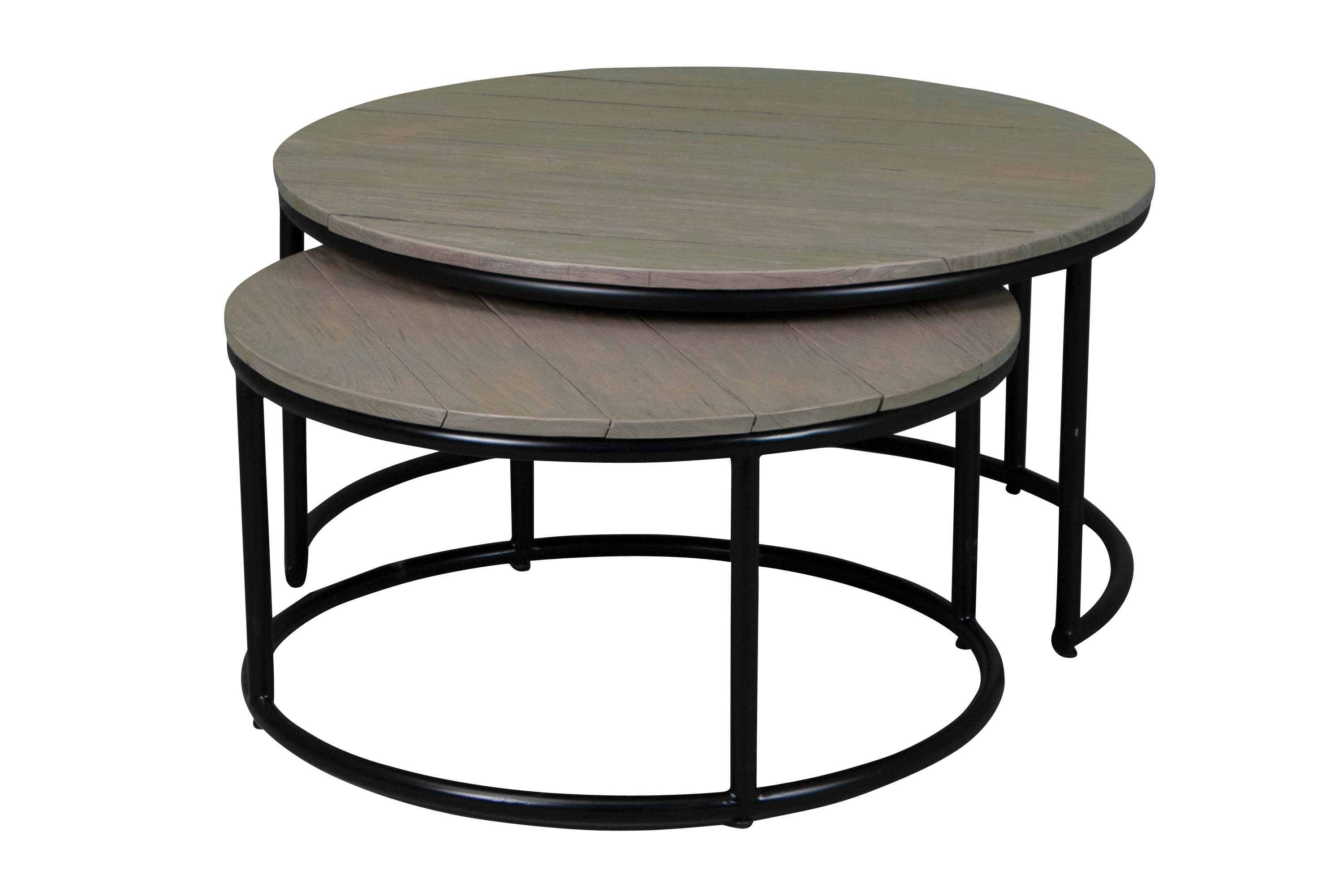 Sunzo Domingo satsbord Teak 80 x 40 cm / 90 x 45 cm