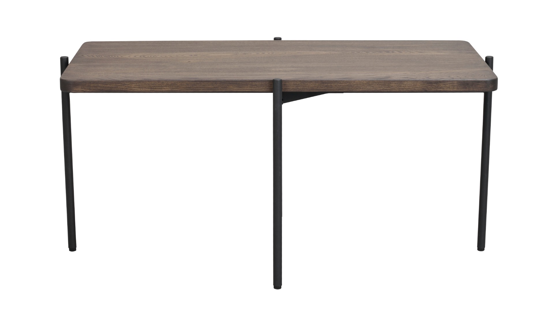 Rowico Home Shelton soffbord Brun ask/svart metall 95 x 50 cm