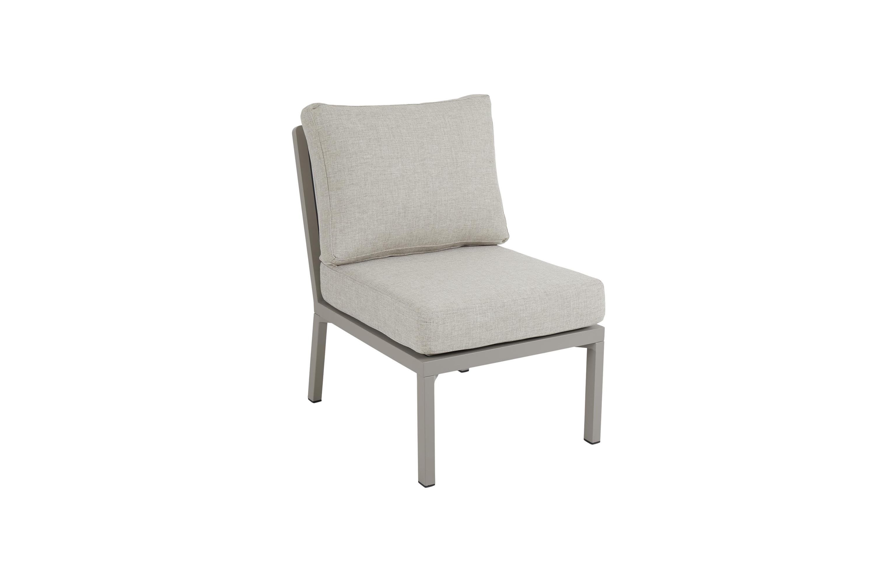 Brafab Samvaro mittdel Khaki med beige dyna 56 x 79 cm