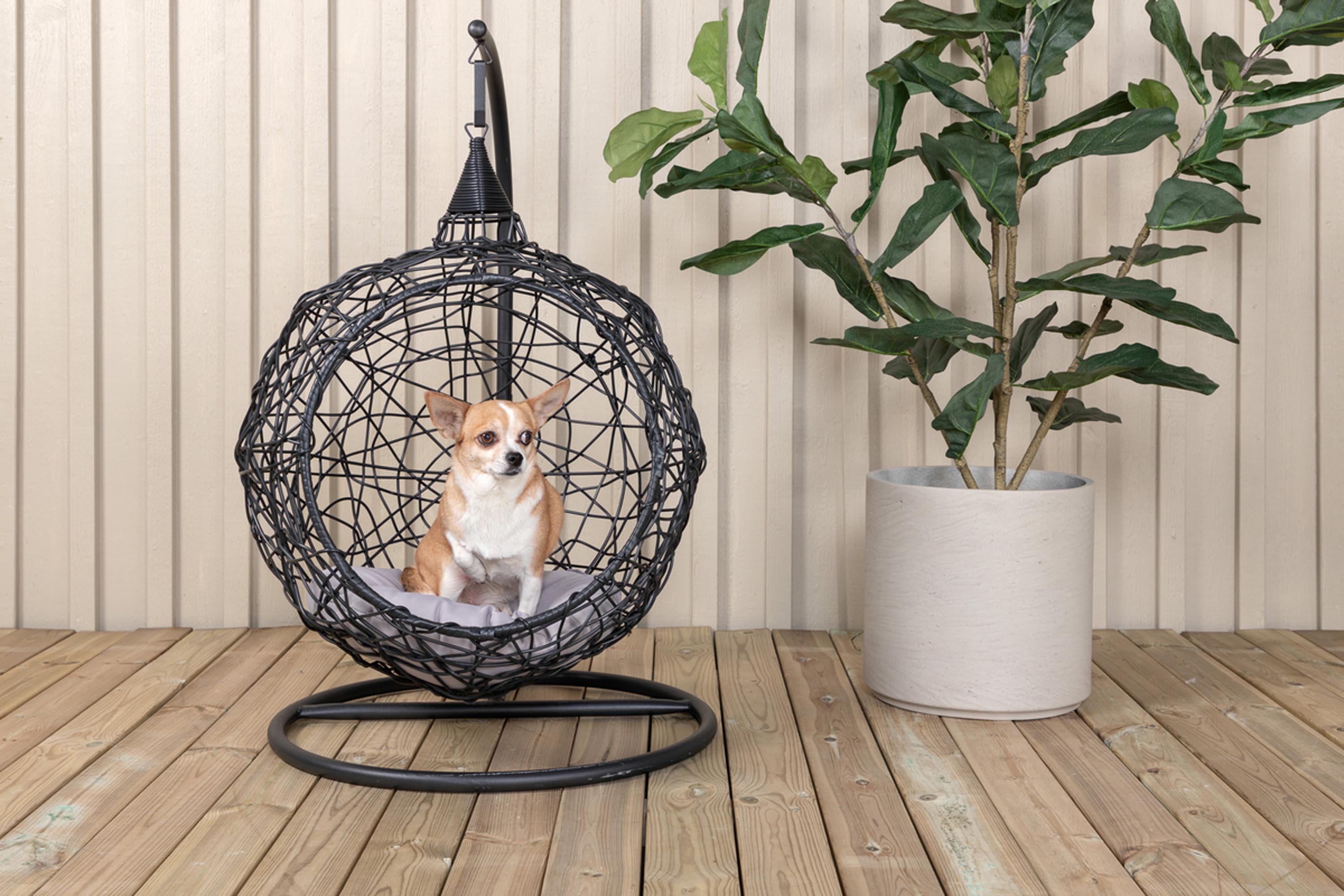 Venture Design Lexi hängstol Svart/grå