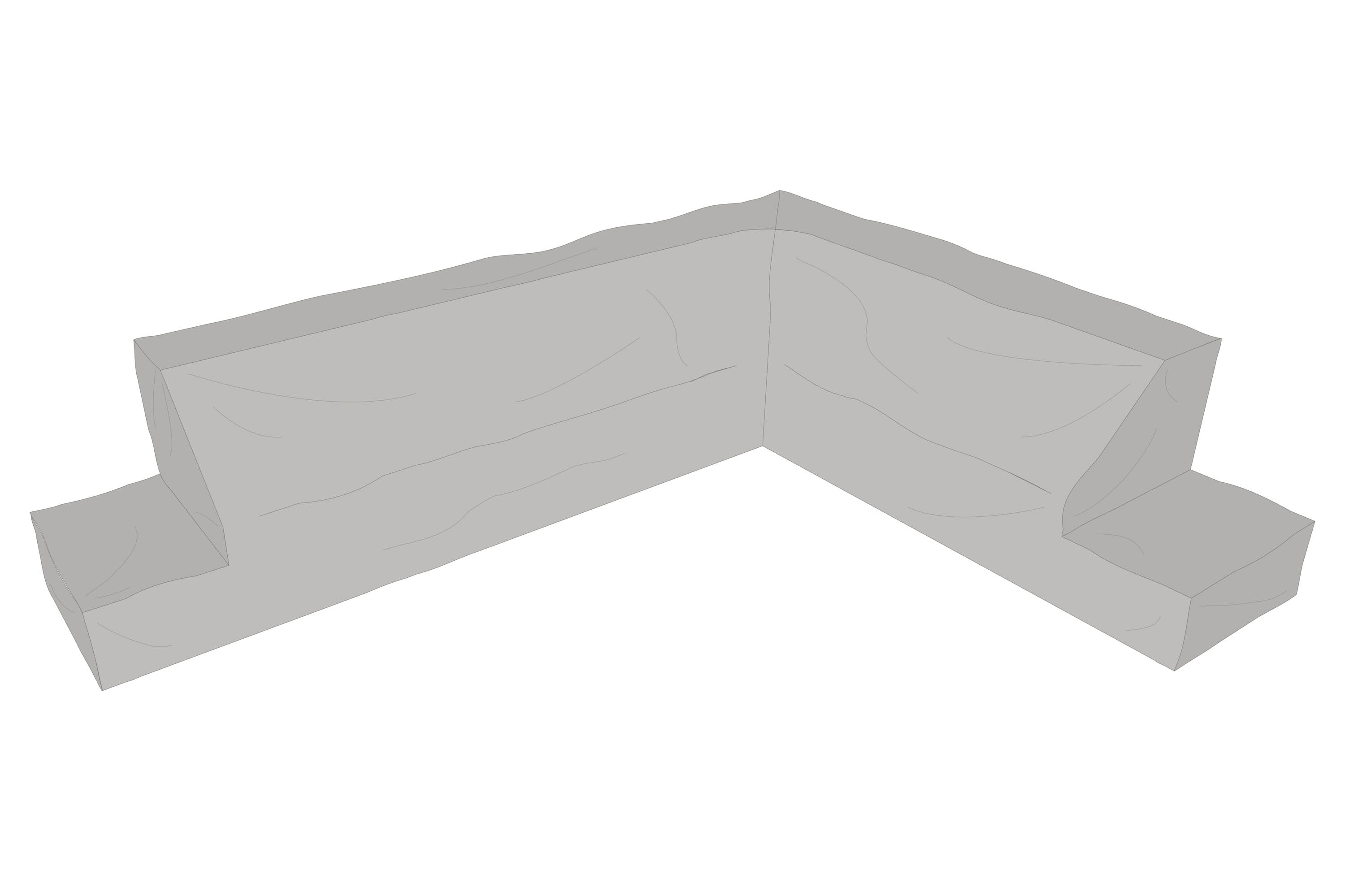 Brafab Möbelskydd Till hörnsoffor V 339 - 269 x 74 x 62 cm