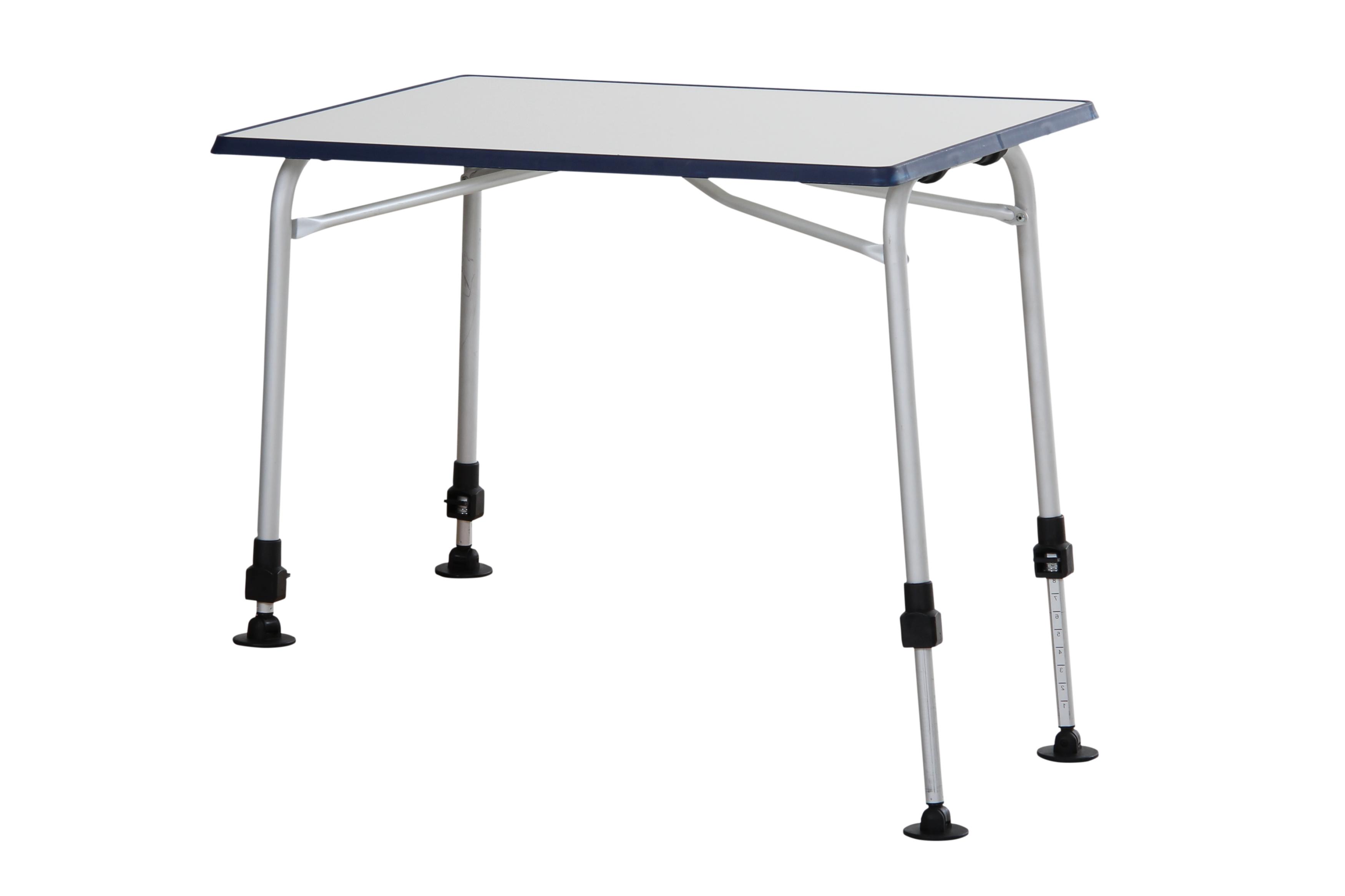 Brafab Volga campingbord Silver/vit 80 x 60 cm