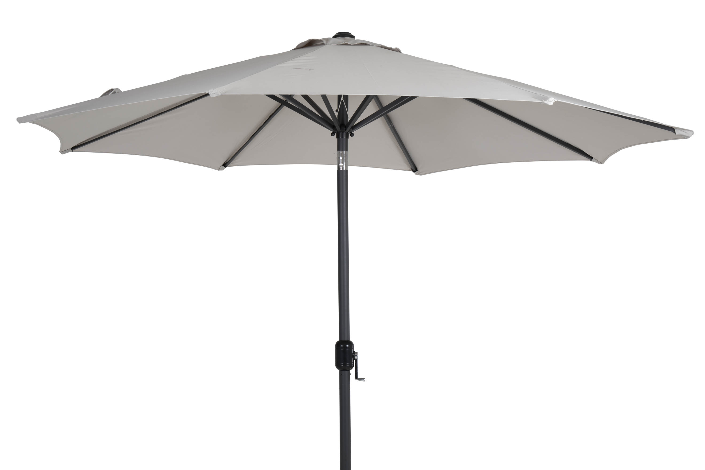 Brafab Cambre parasoll Antracit/khaki 3 m