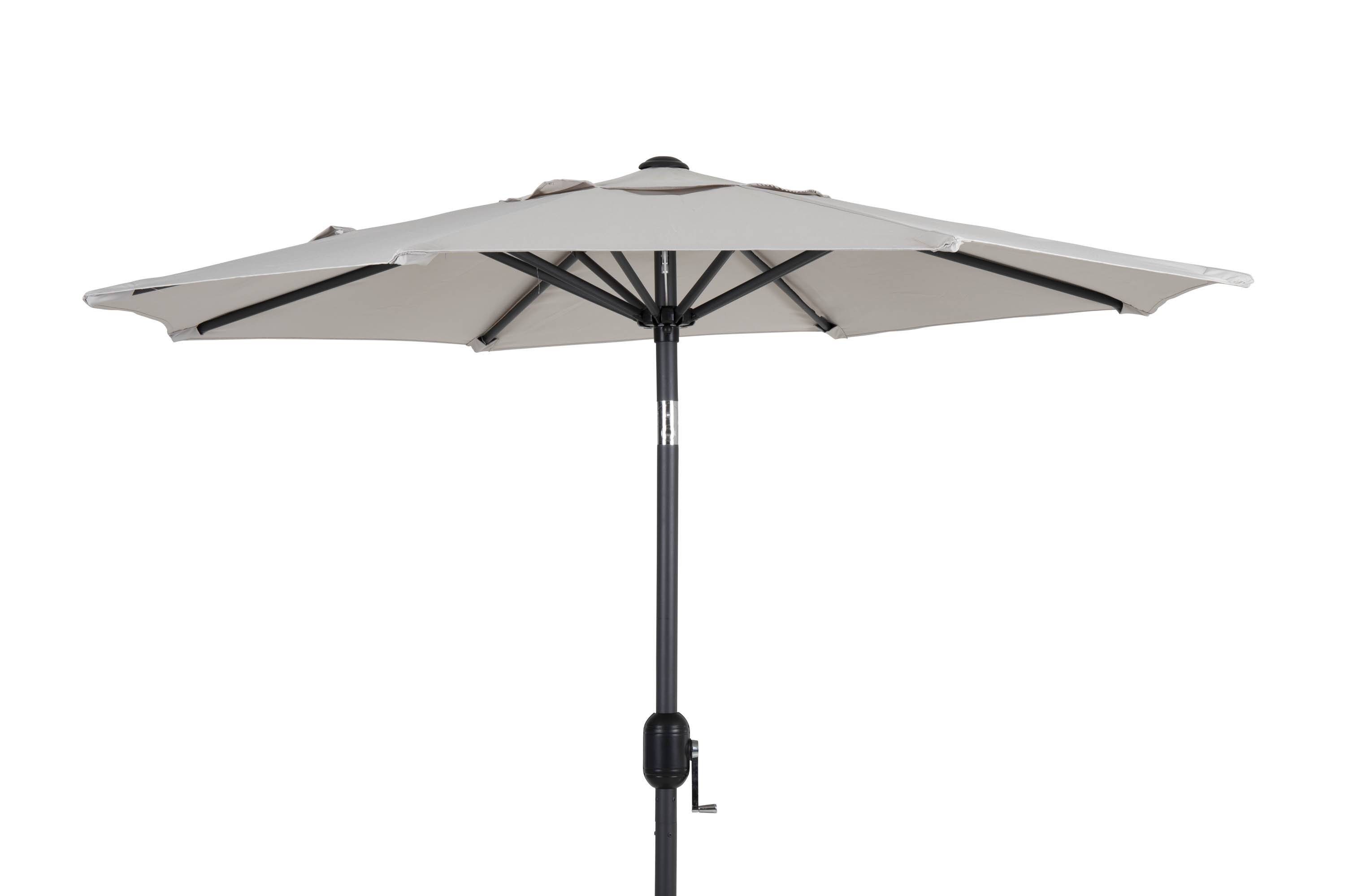 Brafab Cambre parasoll Antracit/khaki 2 m