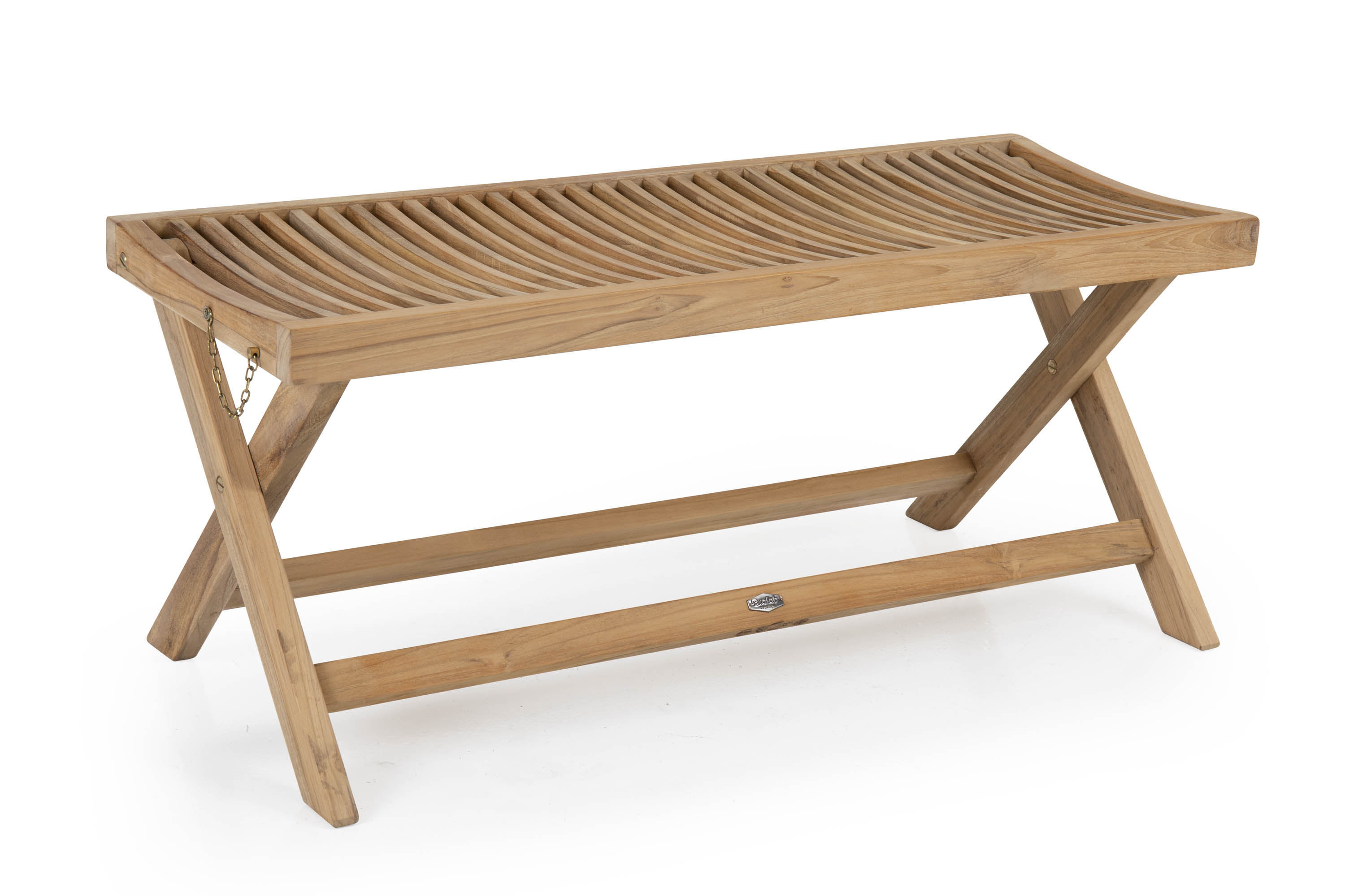 Brafab Turin bänk Teak 105 x 40 cm