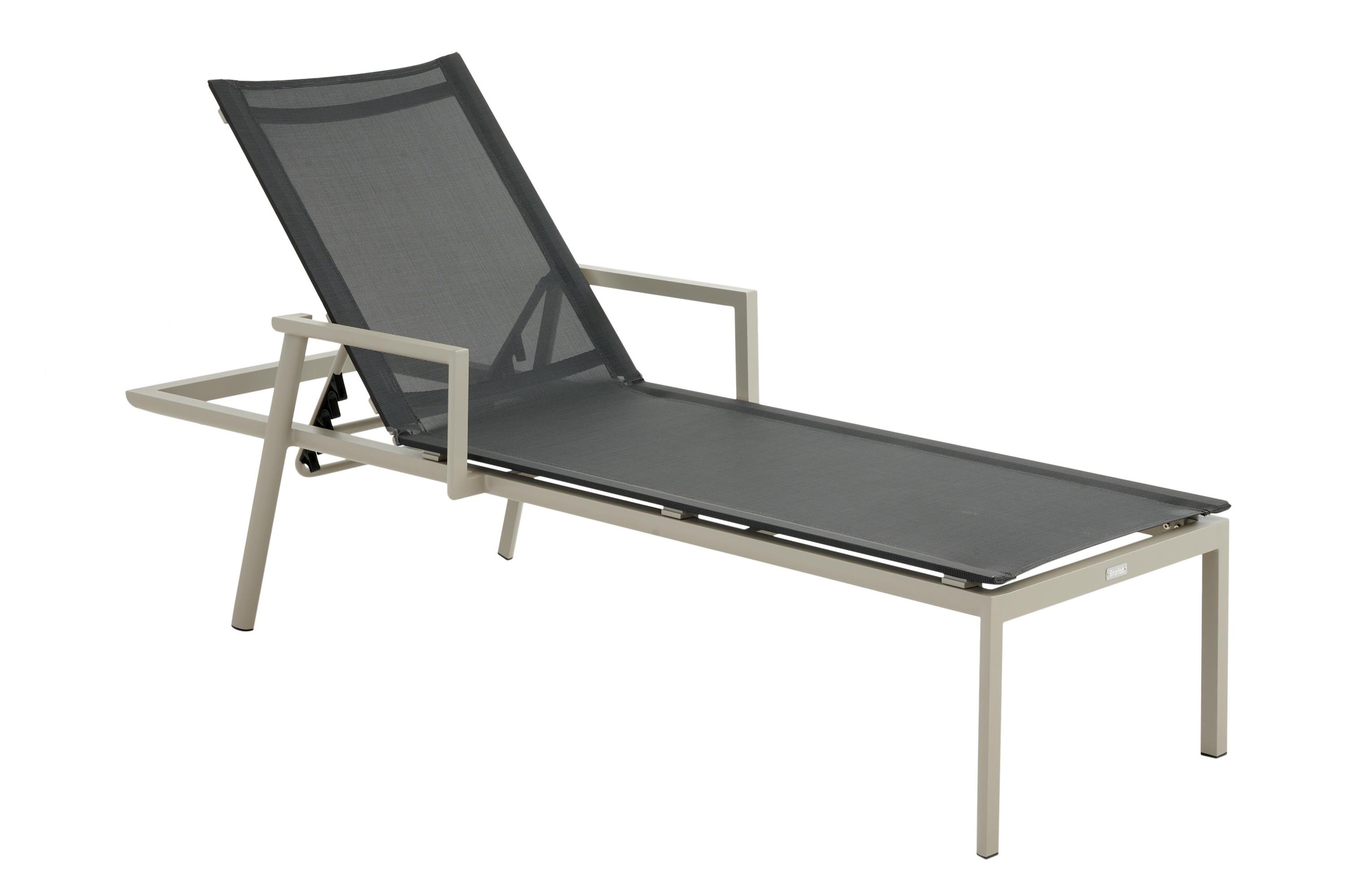 Brafab Delia solsäng Khaki 197 x 73 cm