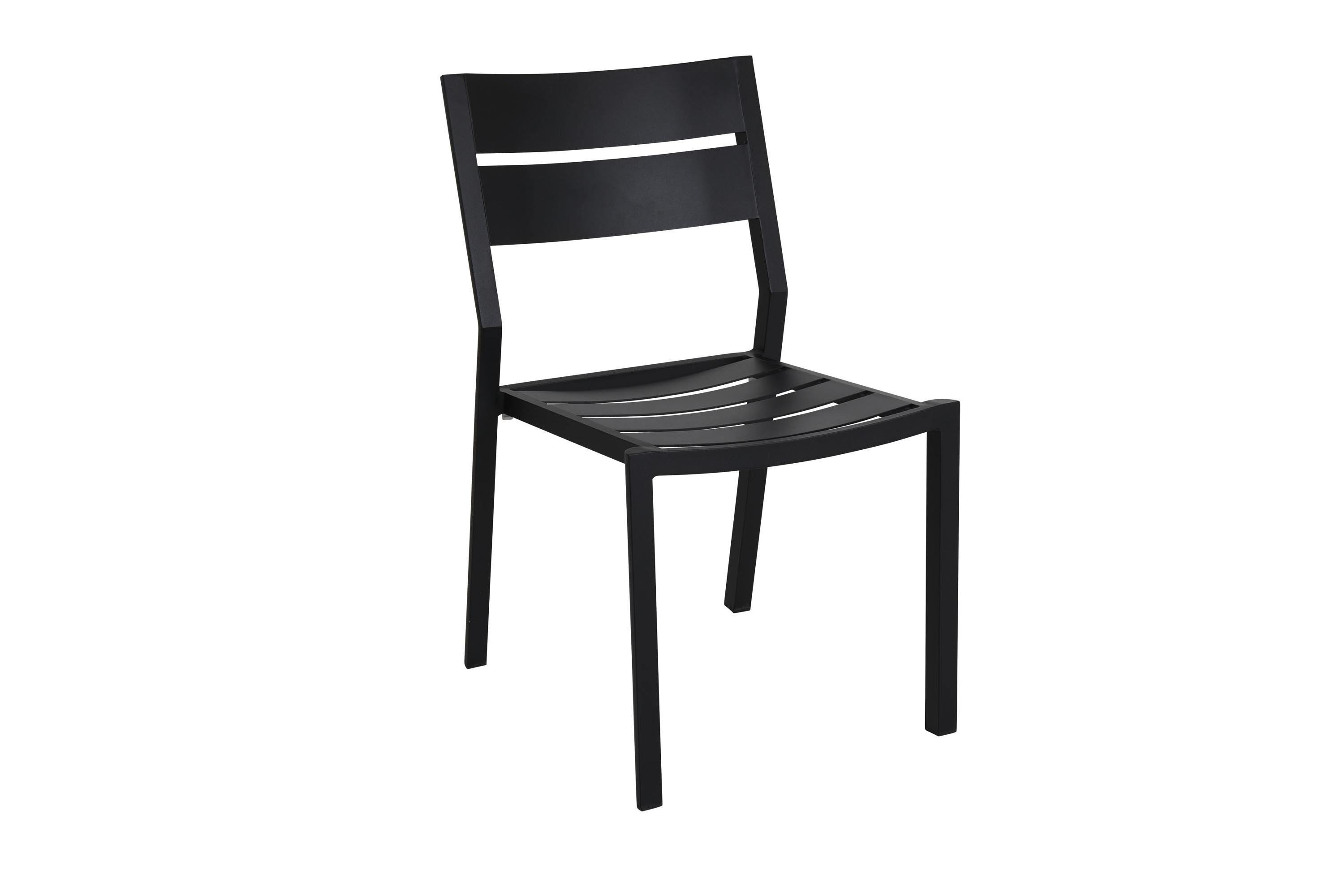 Brafab Delia stapelstol Svart