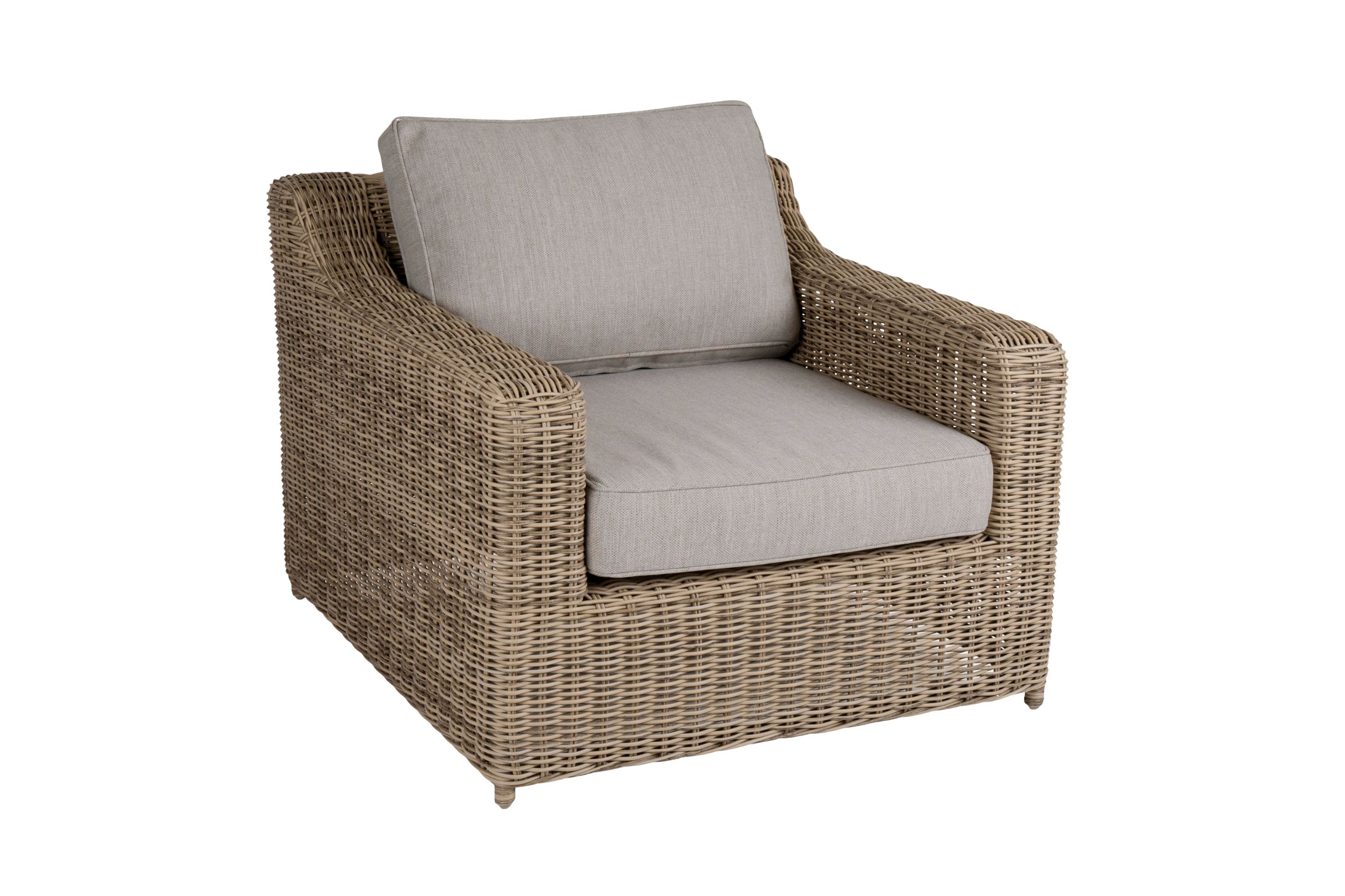 Brafab Glendon fåtölj Rustik med beige dyna