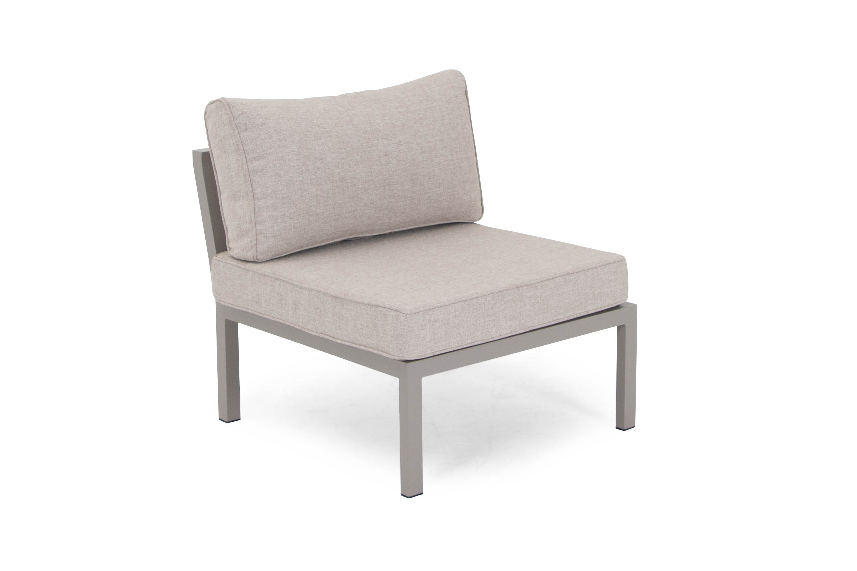 Brafab Weldon mittdel Khaki med beige dyna