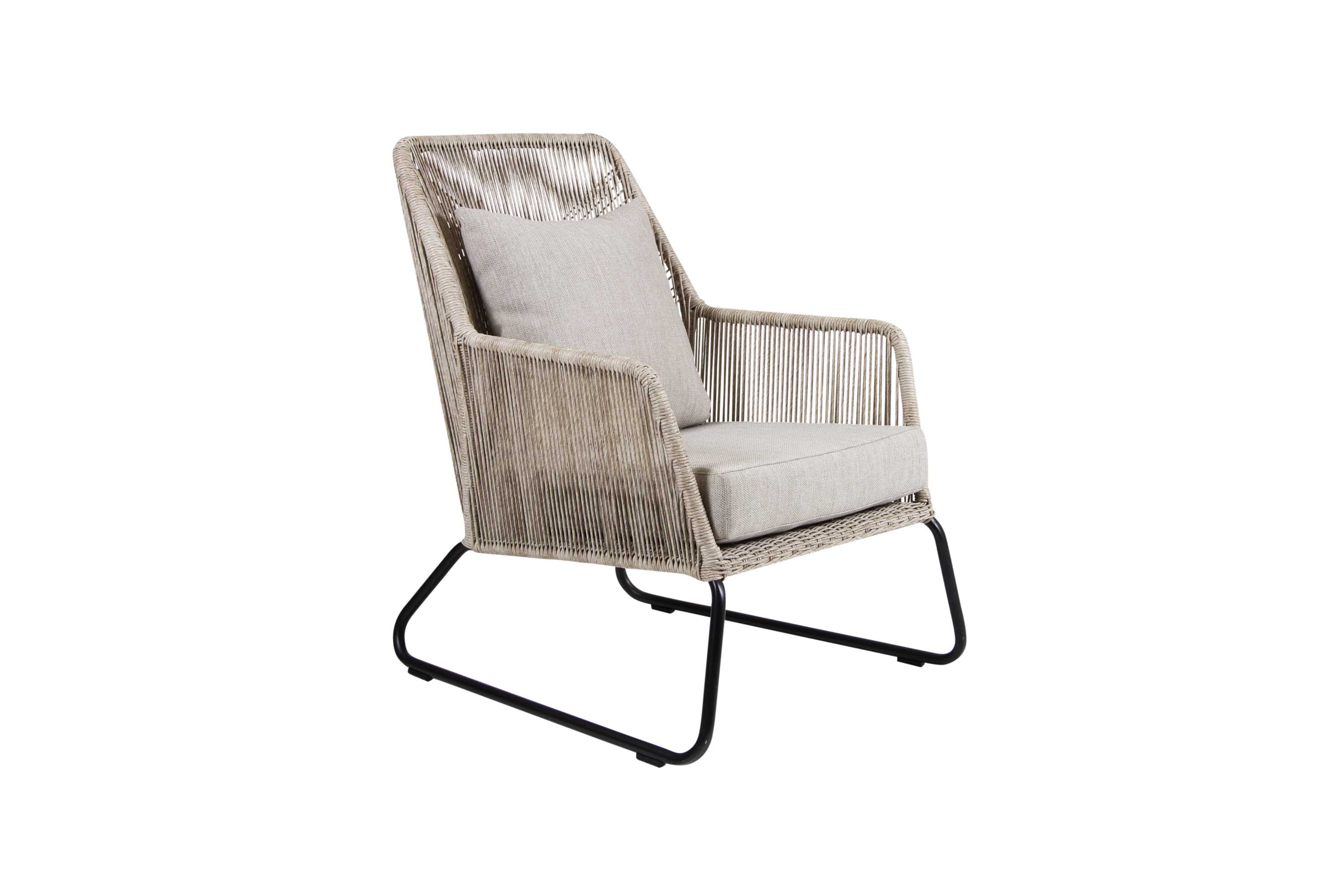 Brafab Midway fåtölj Beige med beige dyna