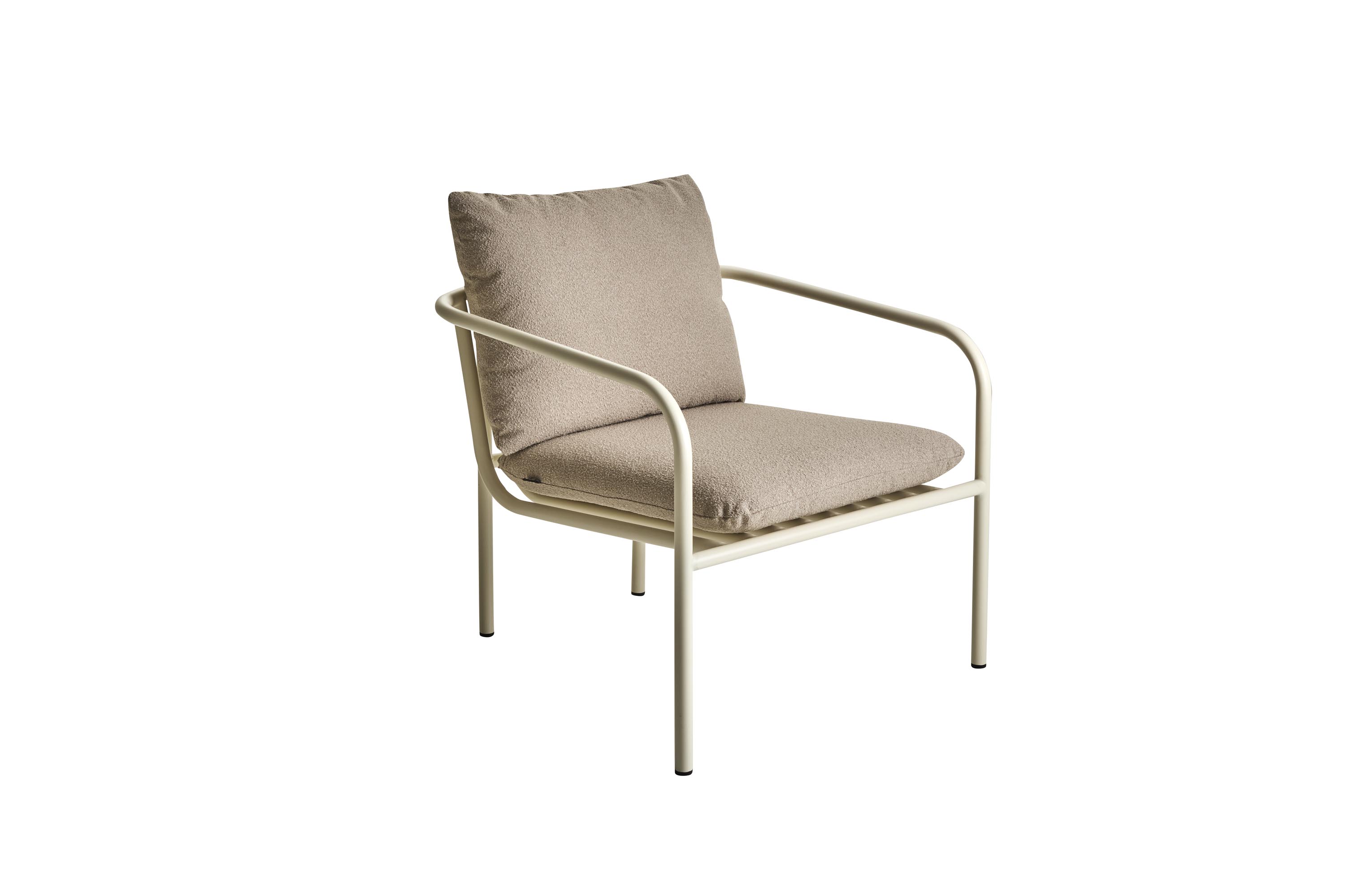 Brafab Bendt fåtölj Pearl white/teddy beige