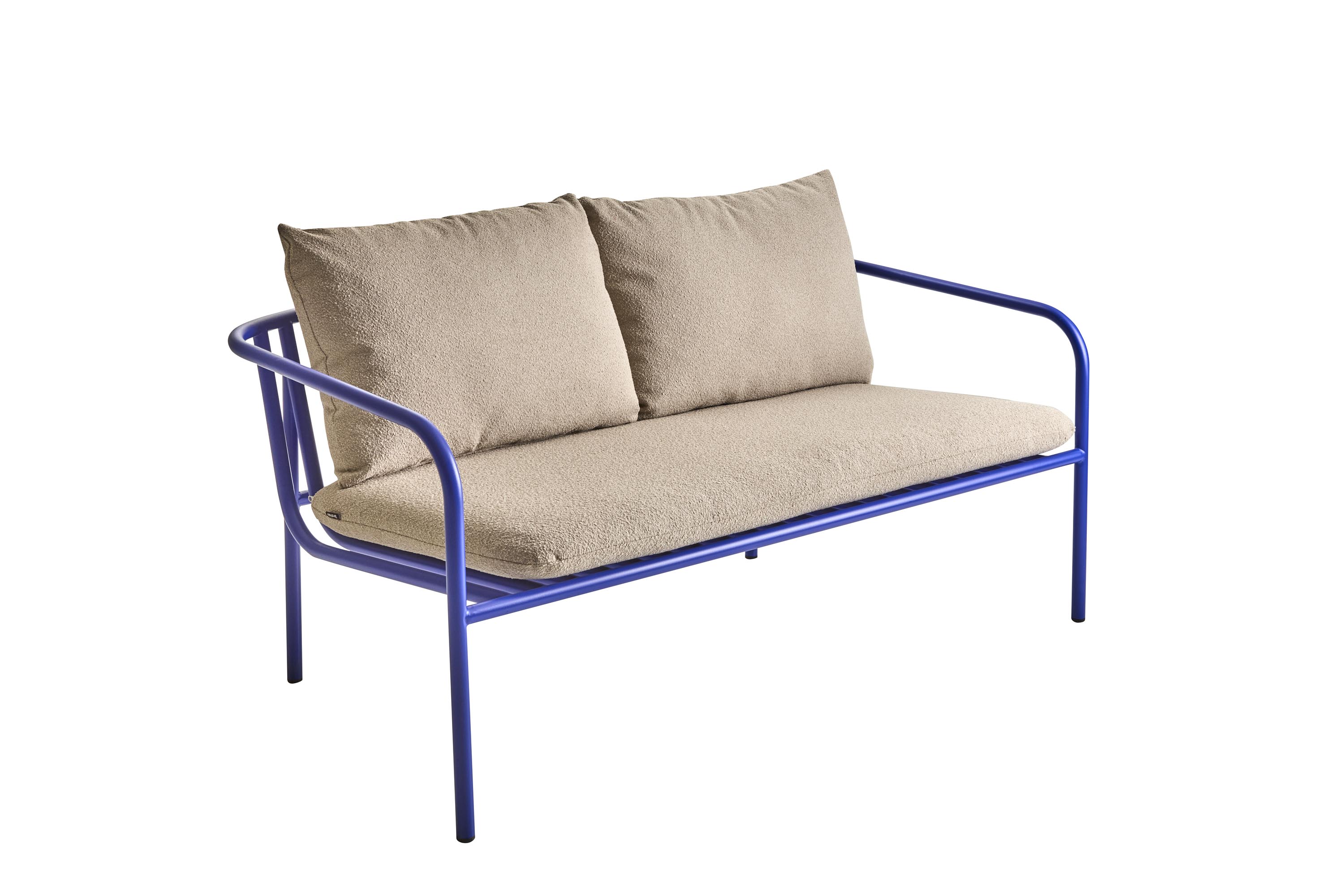 Brafab Bendt 2-sitssoffa Indigo blue/teddy beige