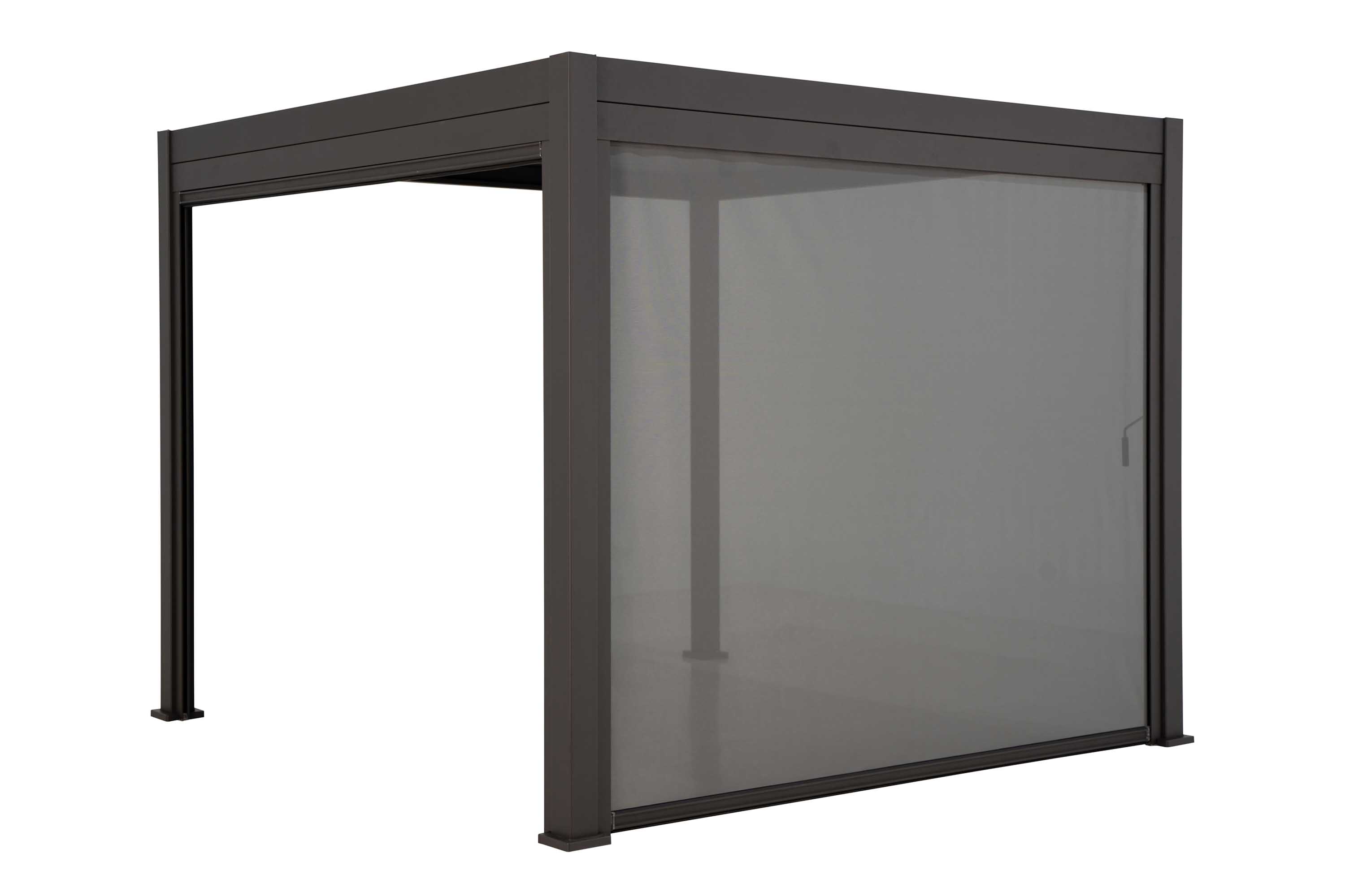 Brafab Utsikt sidovägg Grå 300x235 cm