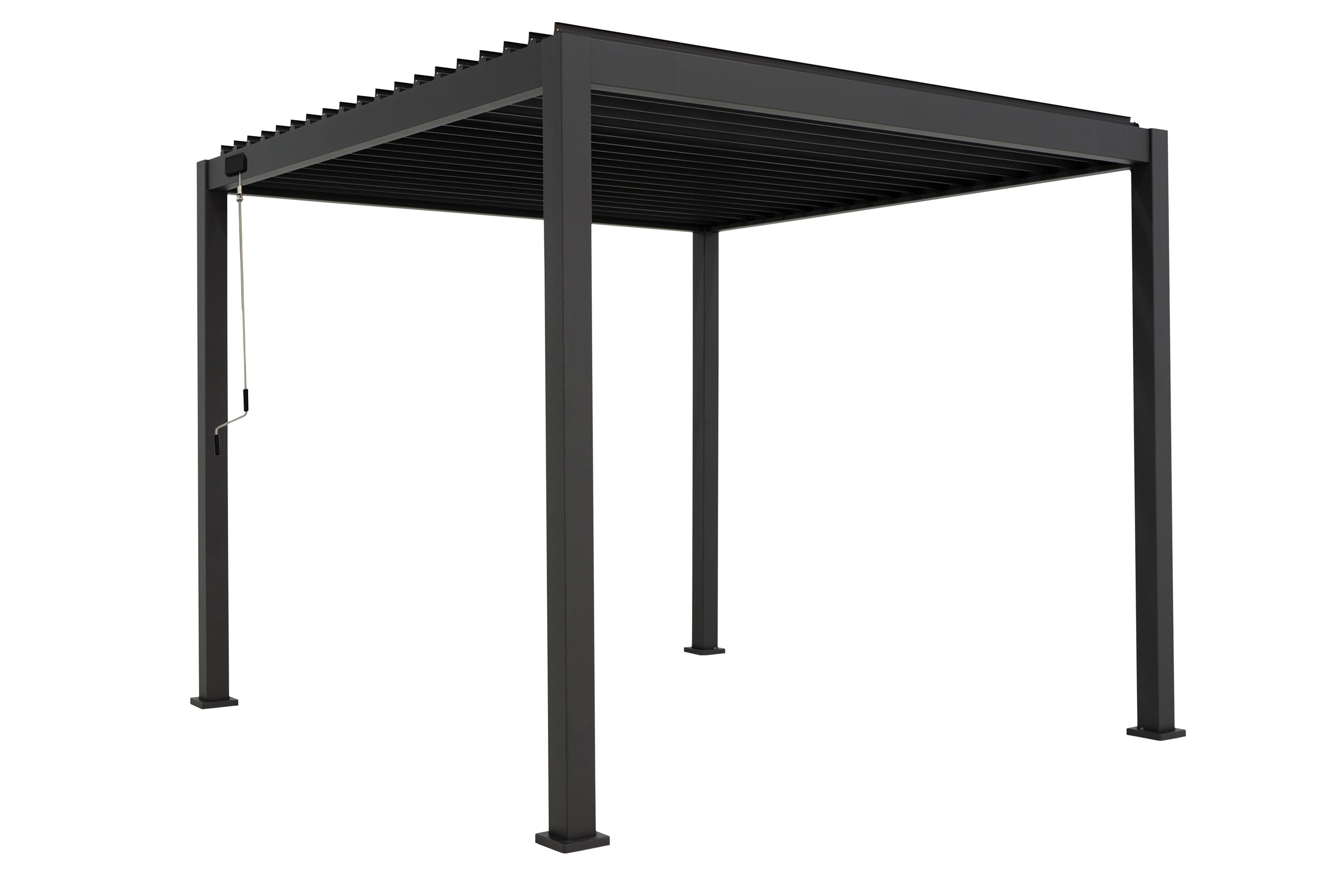 Brafab Sombra pergola Antracit 4 x 3 m
