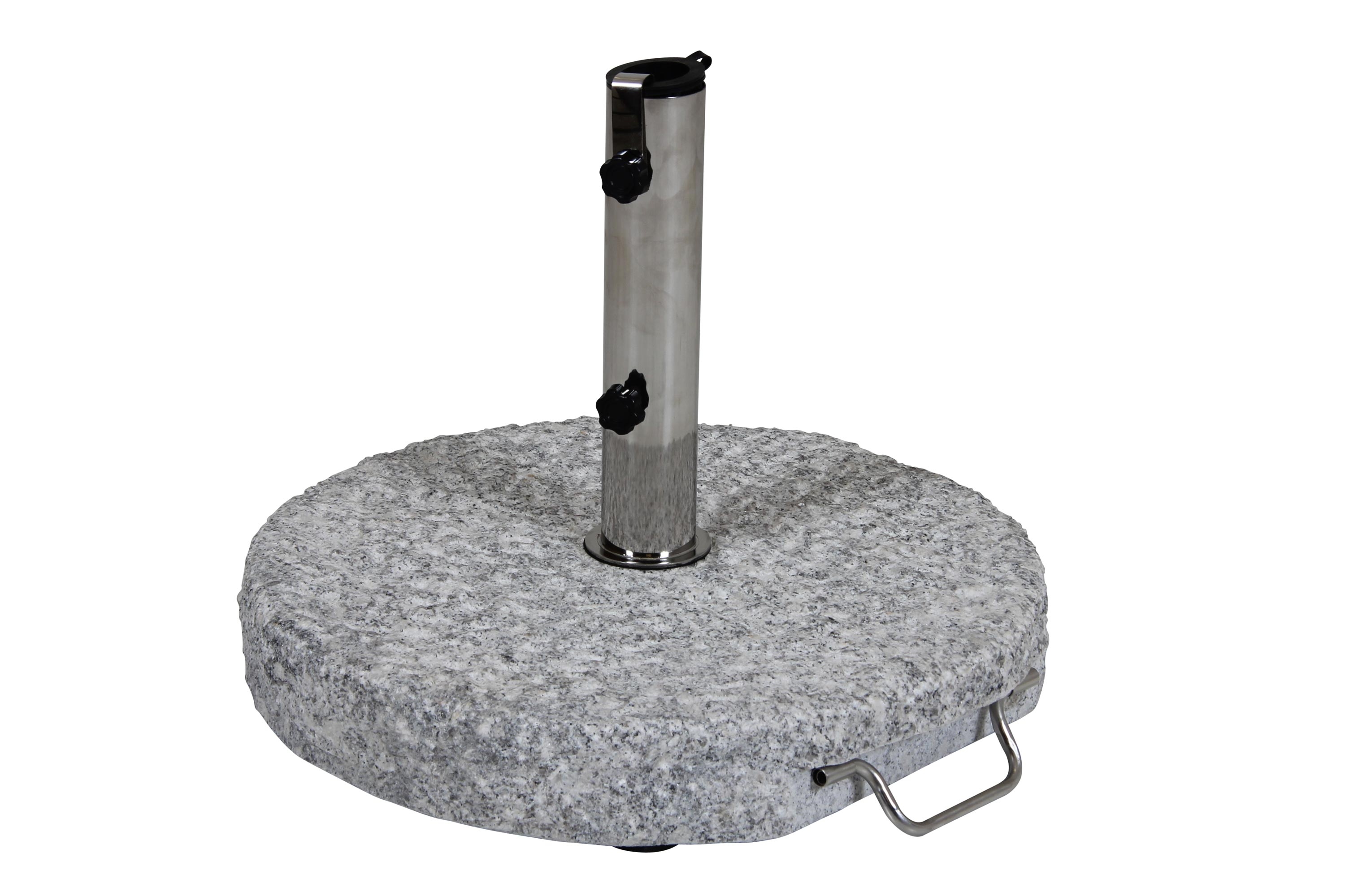 Brafab Grosetto parasollfot Ljusgranit 40 kg