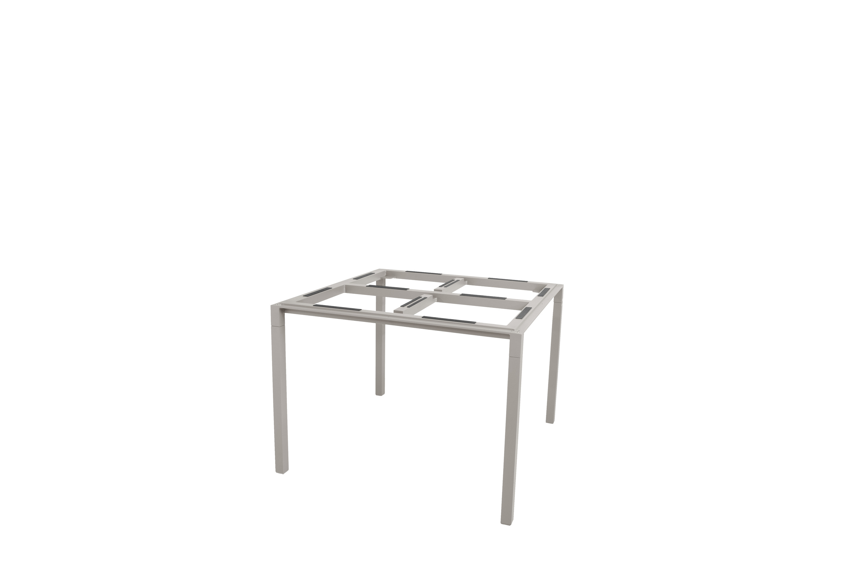 Cane-line Pure matbordsunderrede Taupe 100x100 cm