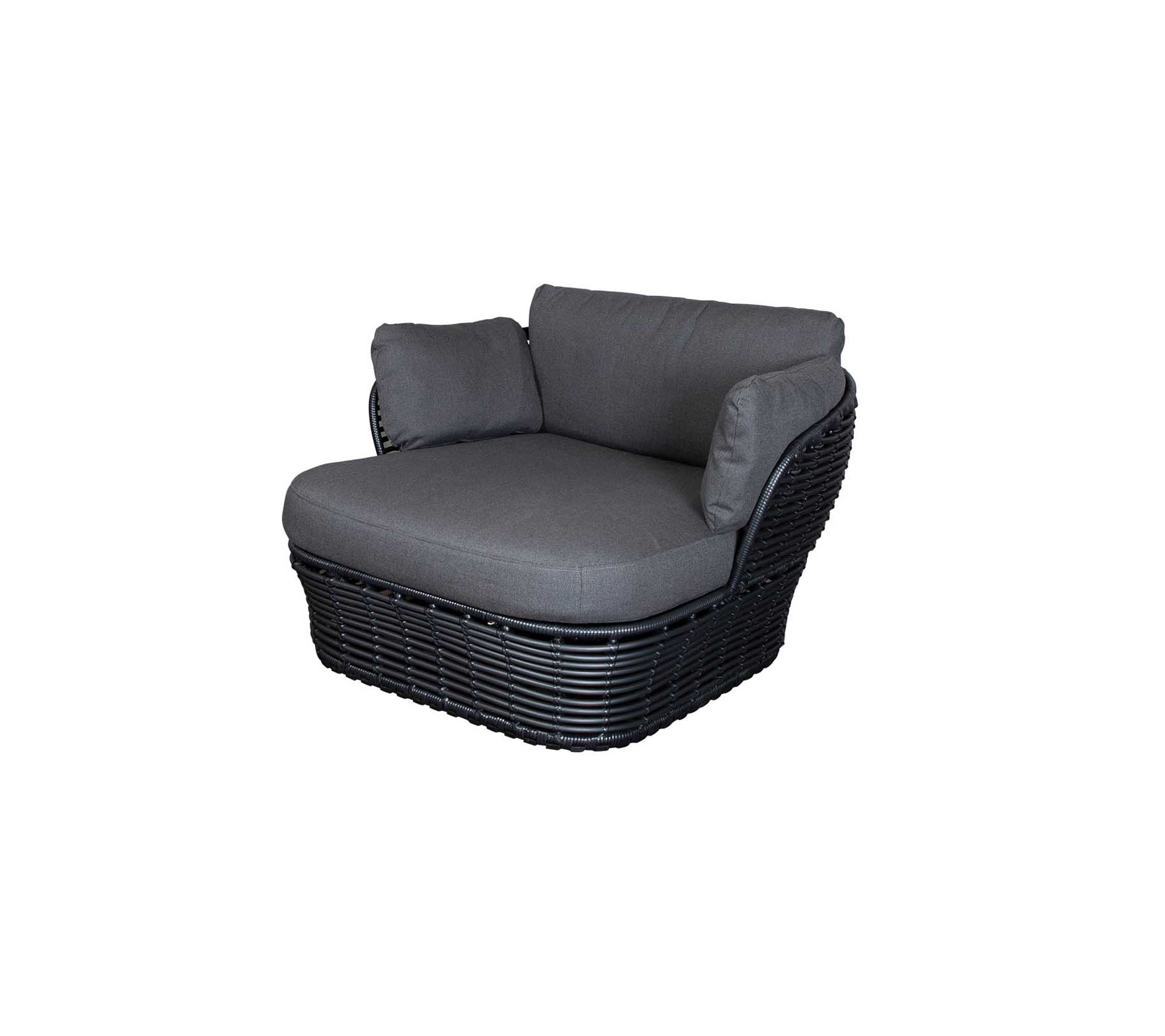 Cane-line Basket dynset Graphite Till loungefåtölj