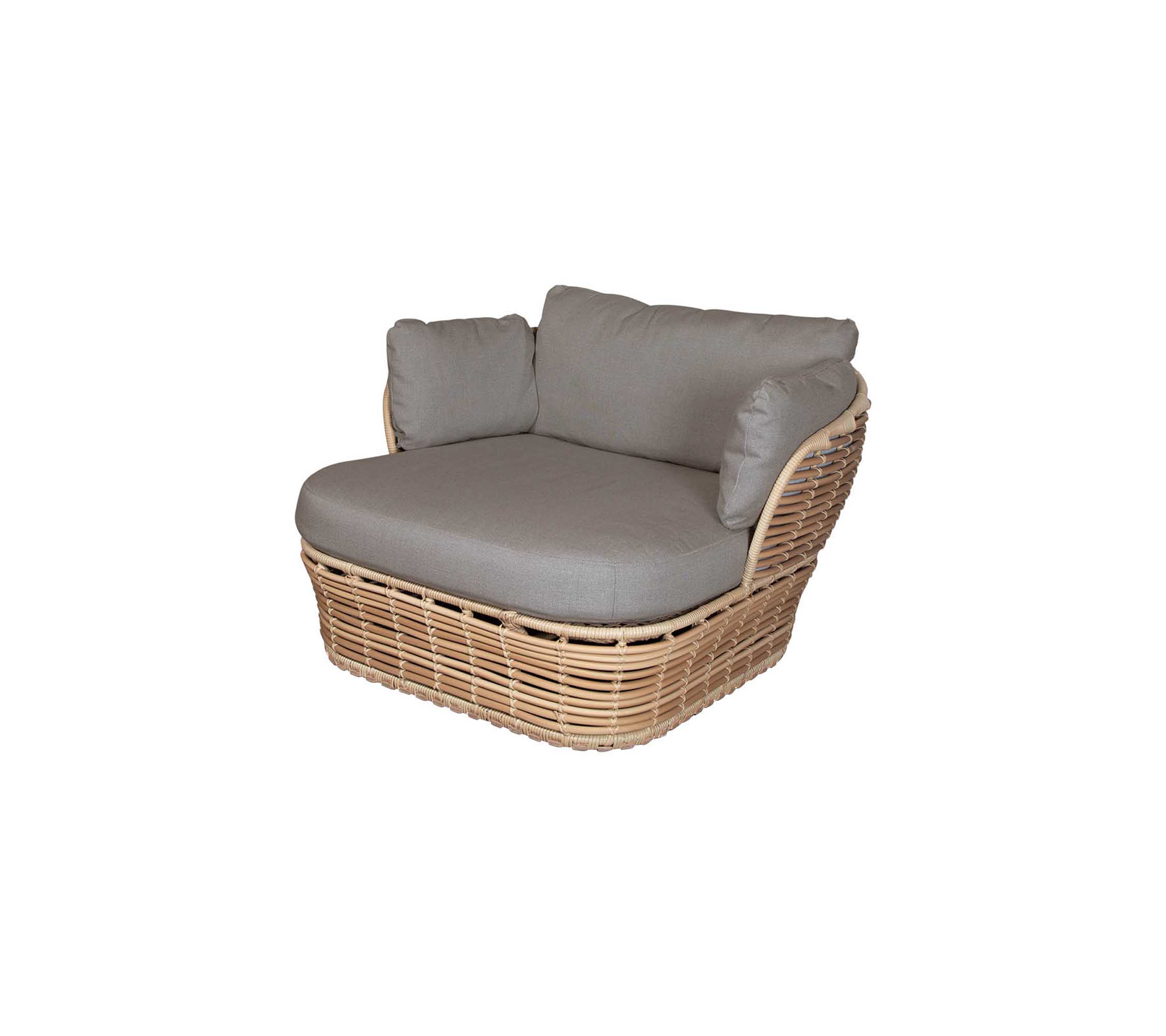 Cane-line Basket dynset Natural Till loungefåtölj